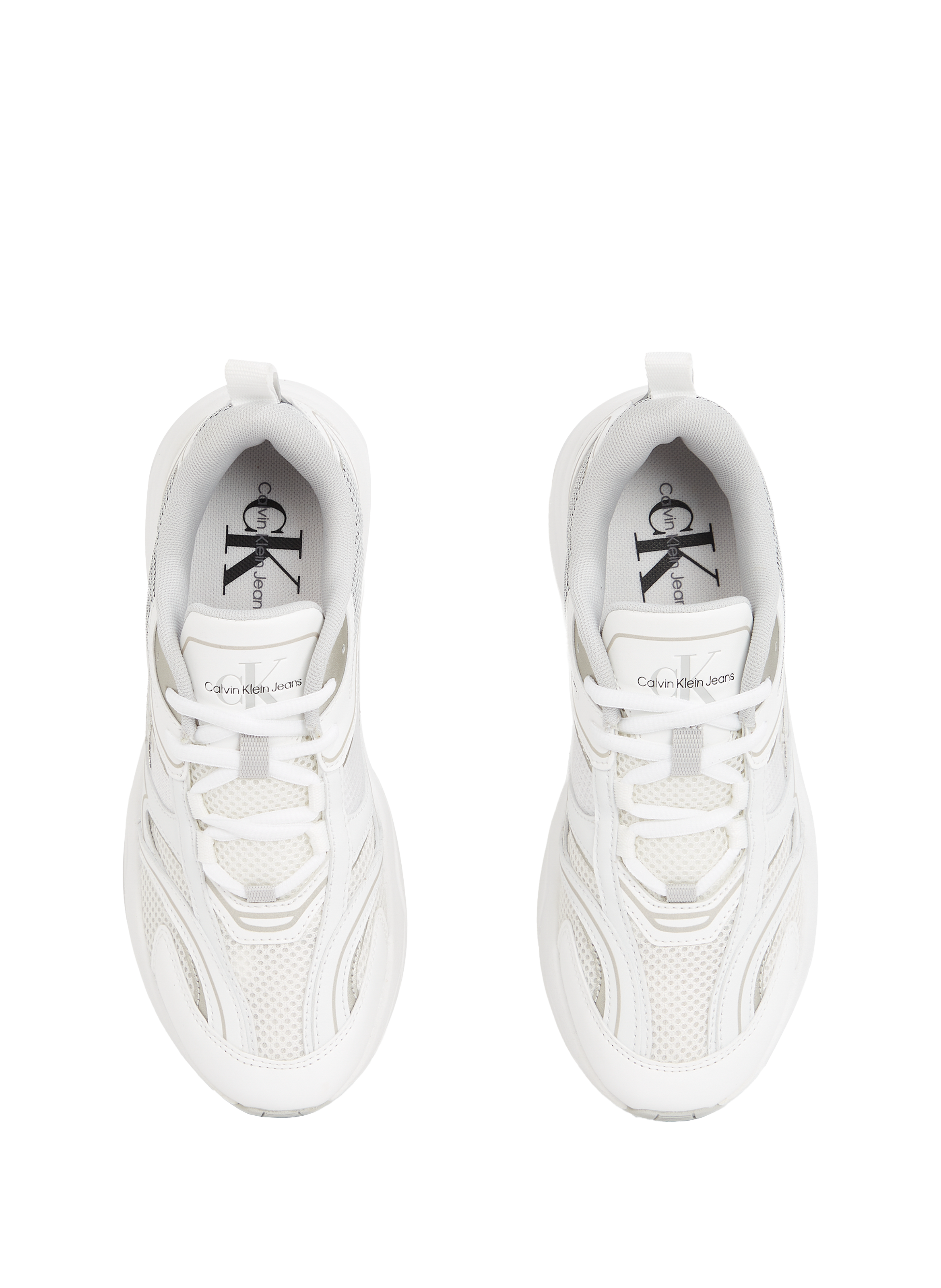 Baskets en maille  CALVIN KLEIN Blanc