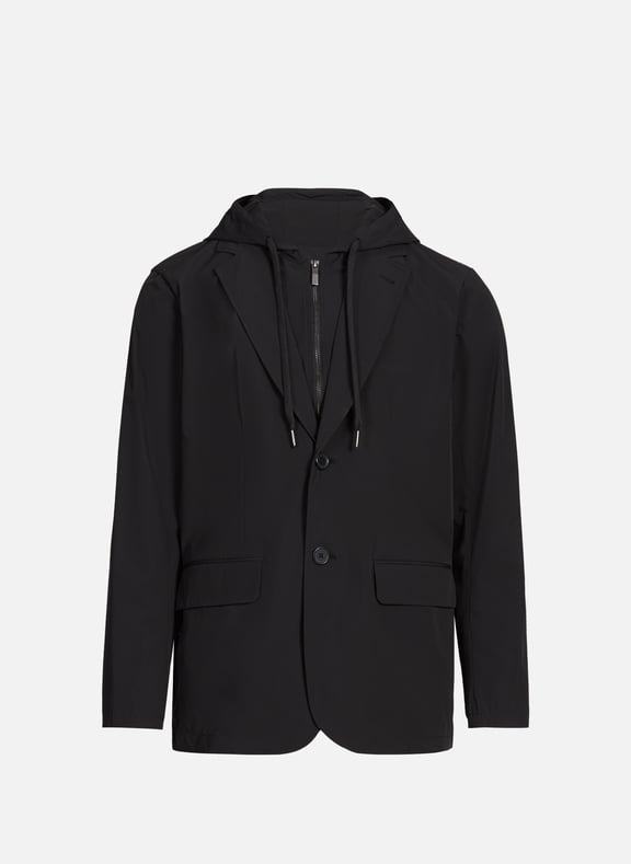 Removable casual jacket Black by ARMANI EXCHANGE ARMANI EXCHANGE Removable casual jacket Black