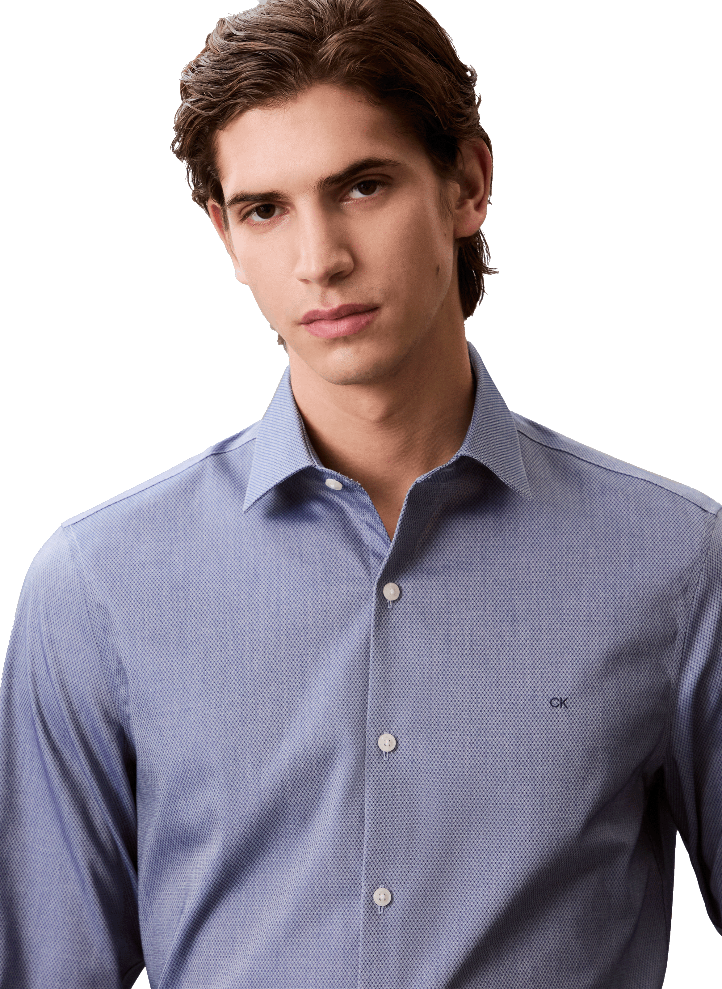 Plain shirt CALVIN KLEIN Blue