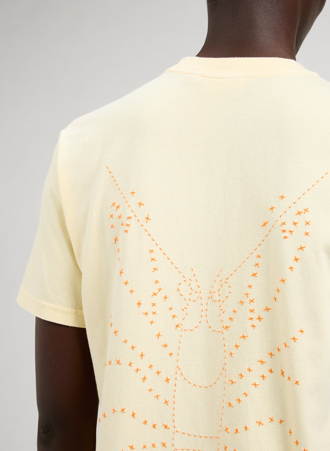 T-shirt Patureau Lobster Lover MAISON LABICHE Jaune