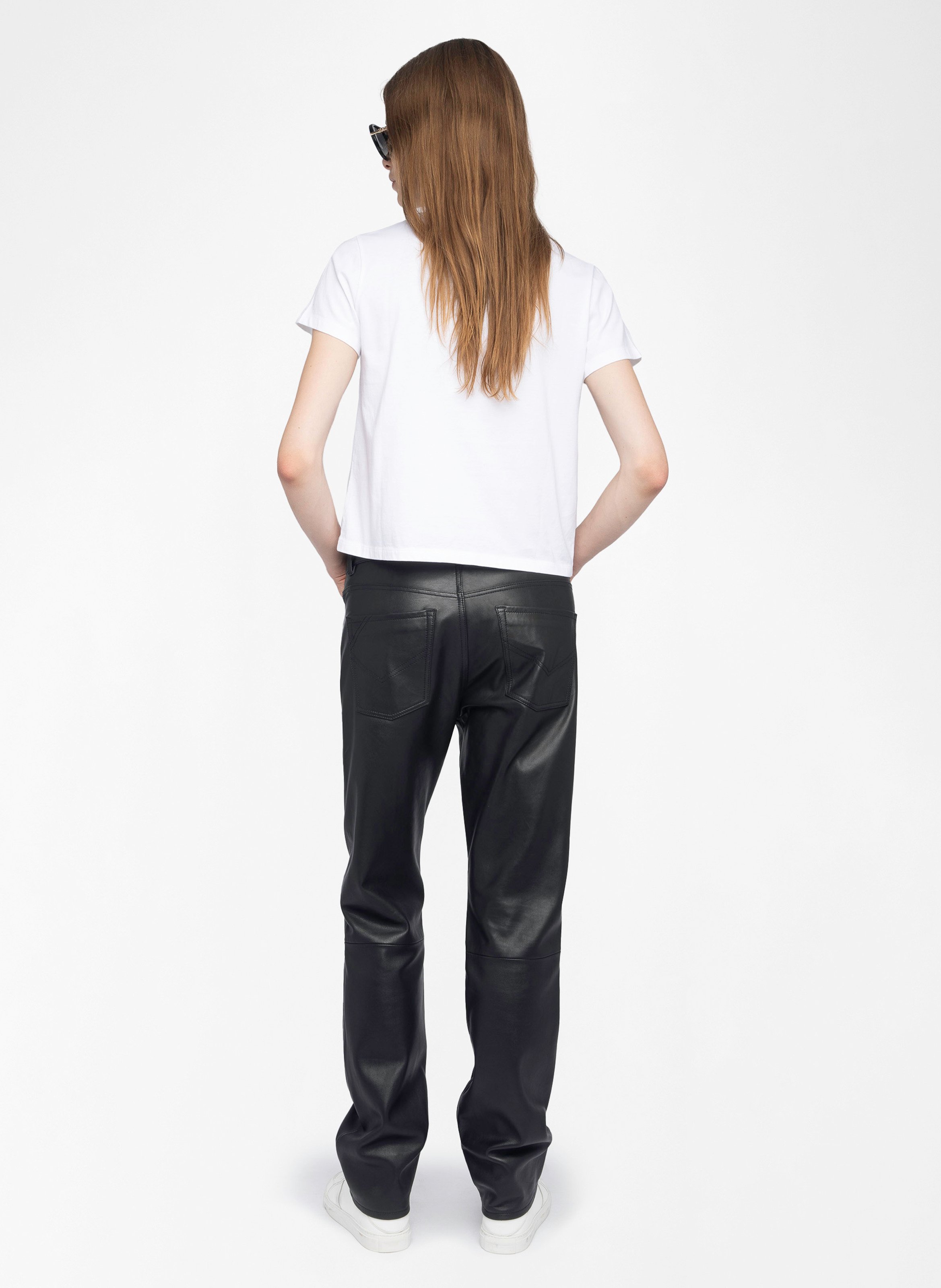 T-shirt manches courtes droit imprimé alys ZADIG&VOLTAIRE Blanc