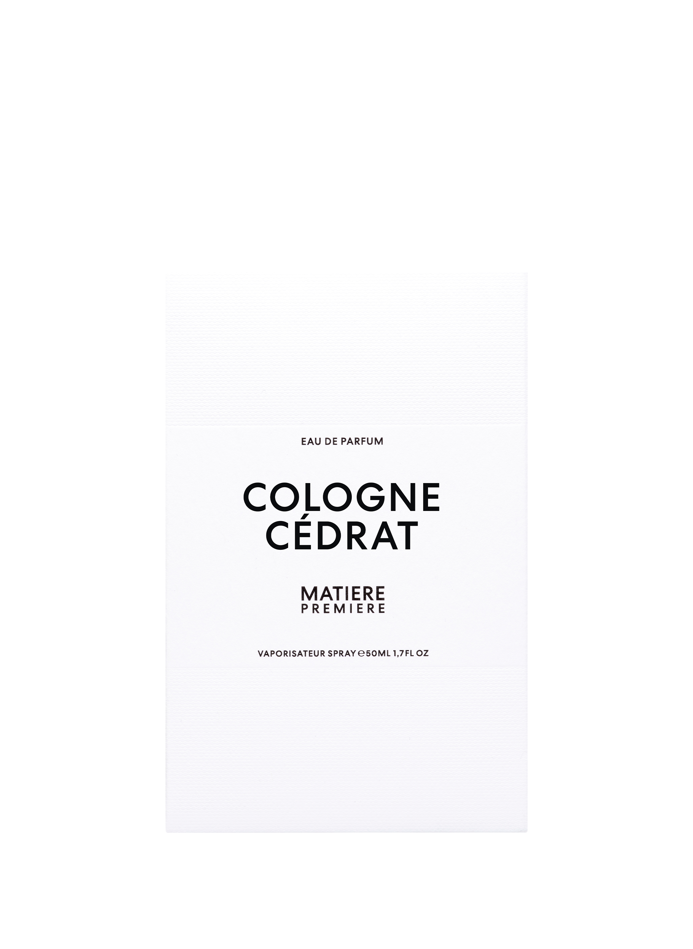 Cologne Cédrat Eau de Parfum MATIERE PREMIERE No color