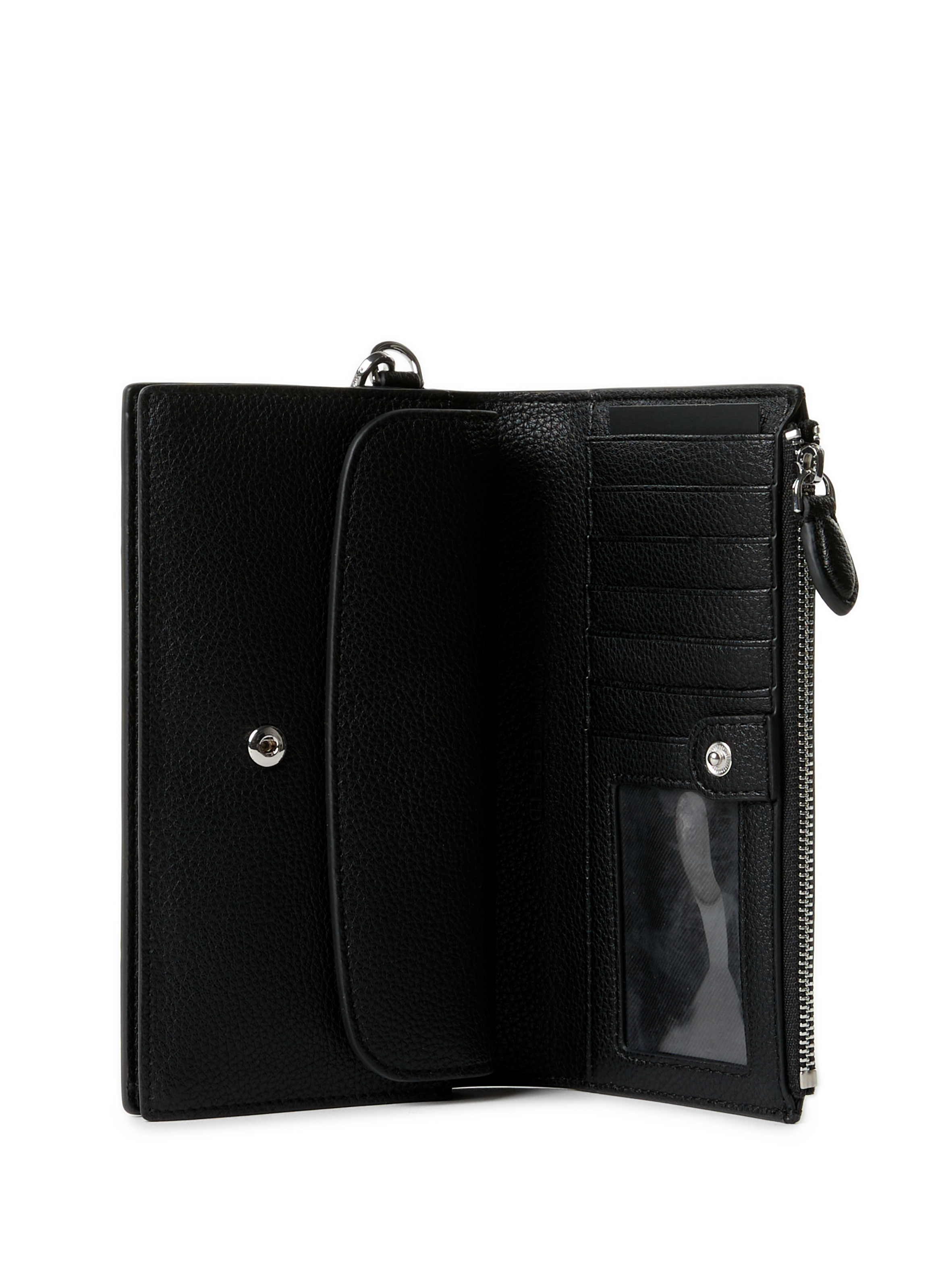 Portefeuille à logo  KARL LAGERFELD Noir