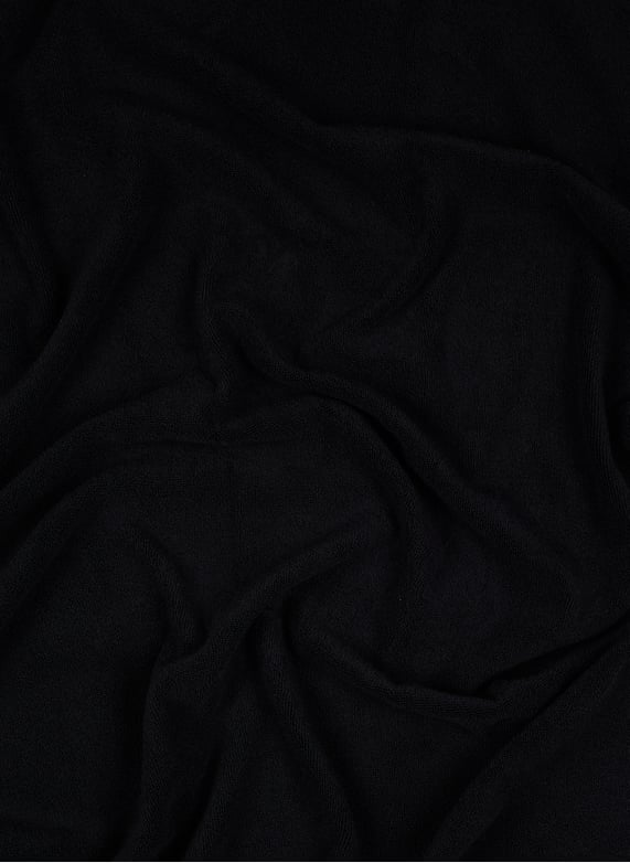 Serviette de douche en coton biologique | Noir by AU PRINTEMPS PARIS Serviette de douche en coton biologique Noir