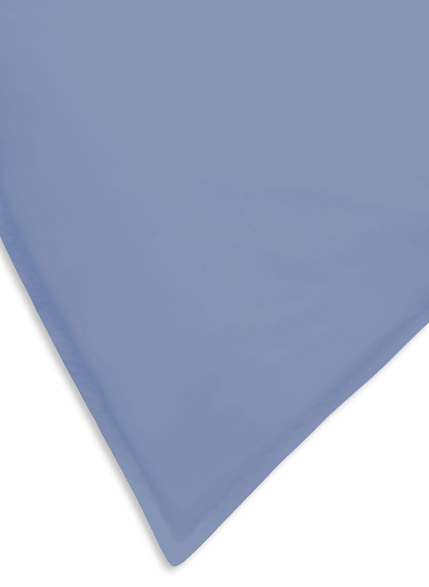 Cotton percale pillowcase AU PRINTEMPS PARIS Blue