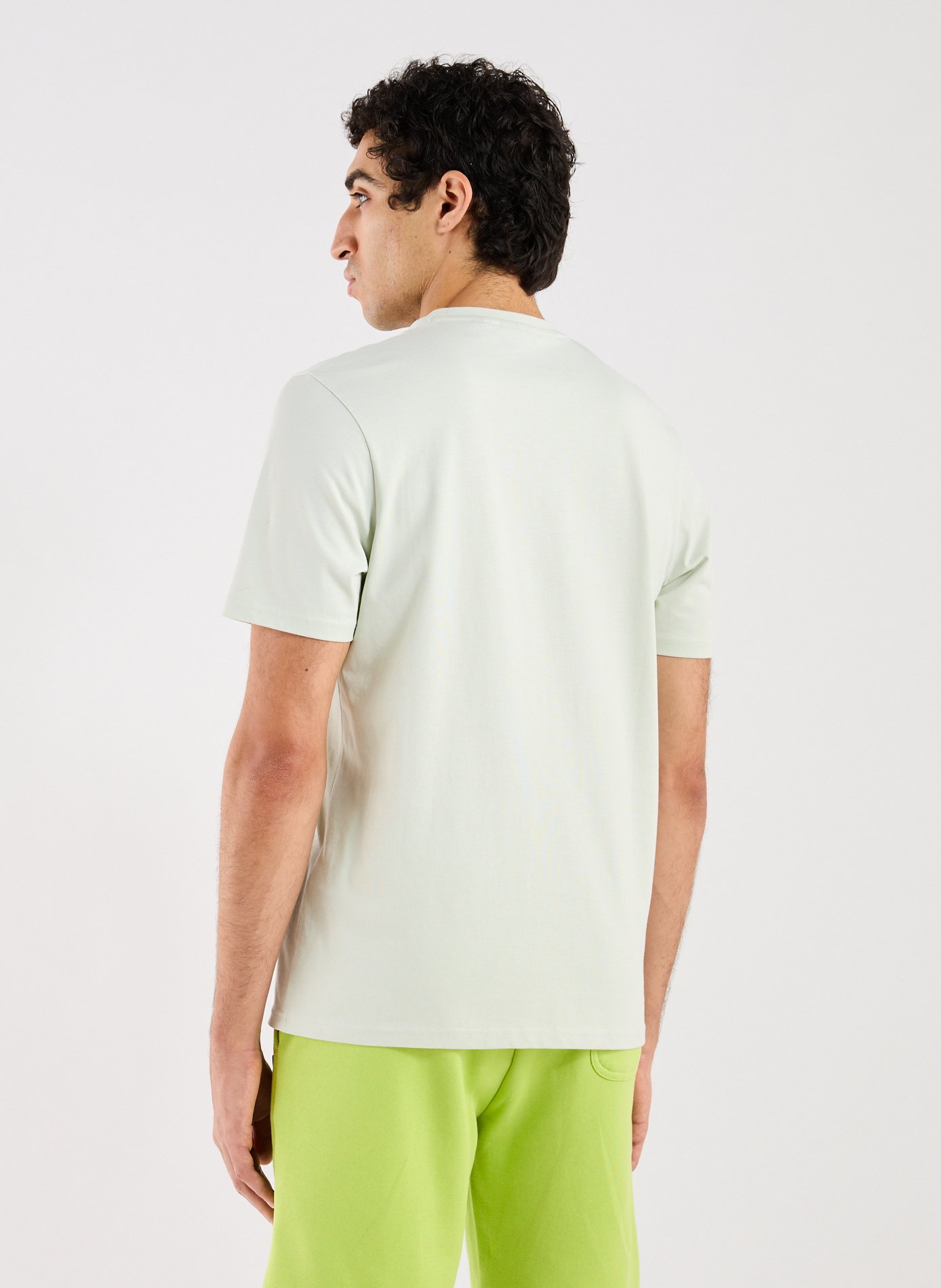 Plain Cotton T-shirt LYLE & SCOTT Beige