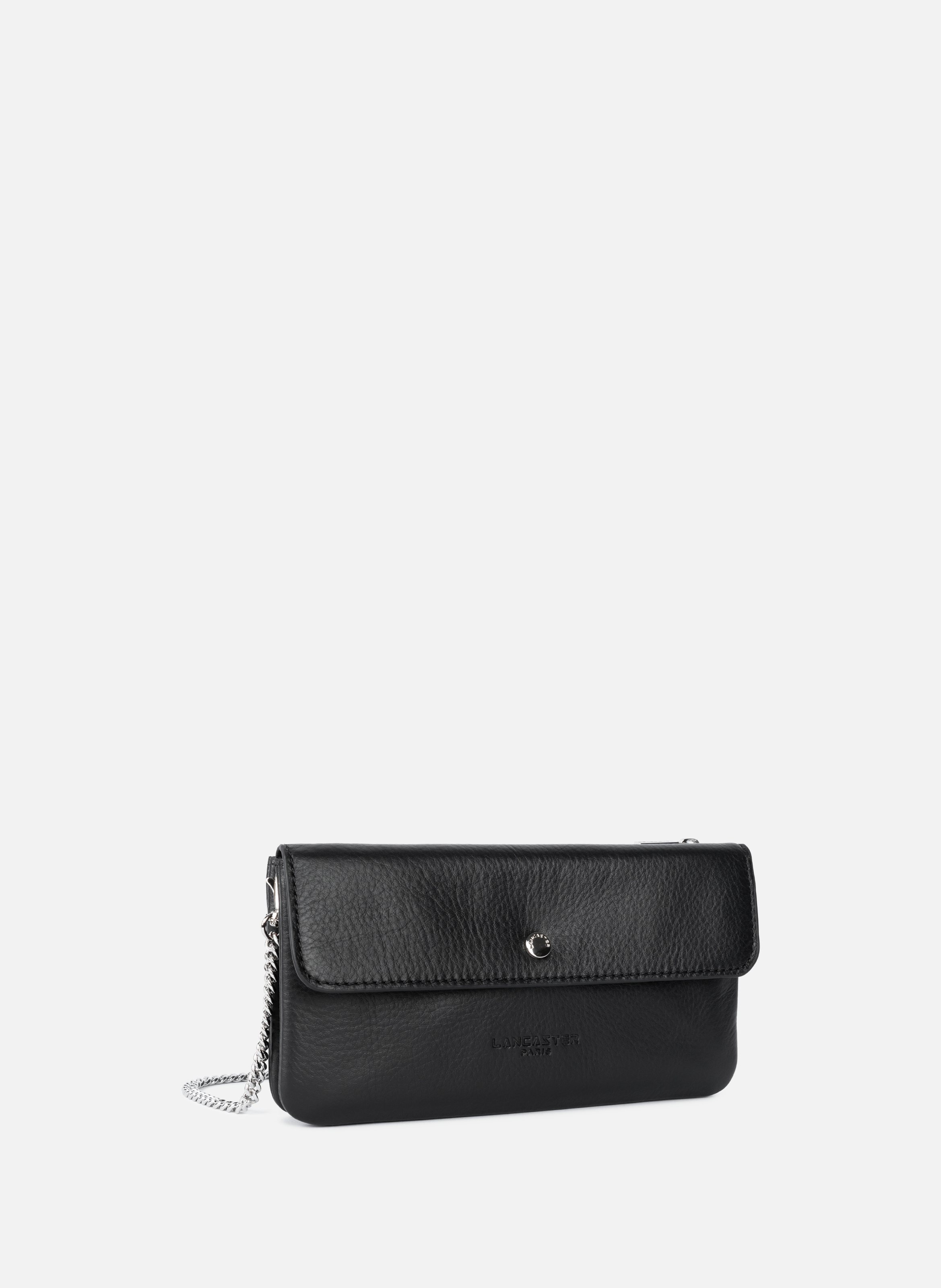 Double pochette - soft pm LANCASTER Noir