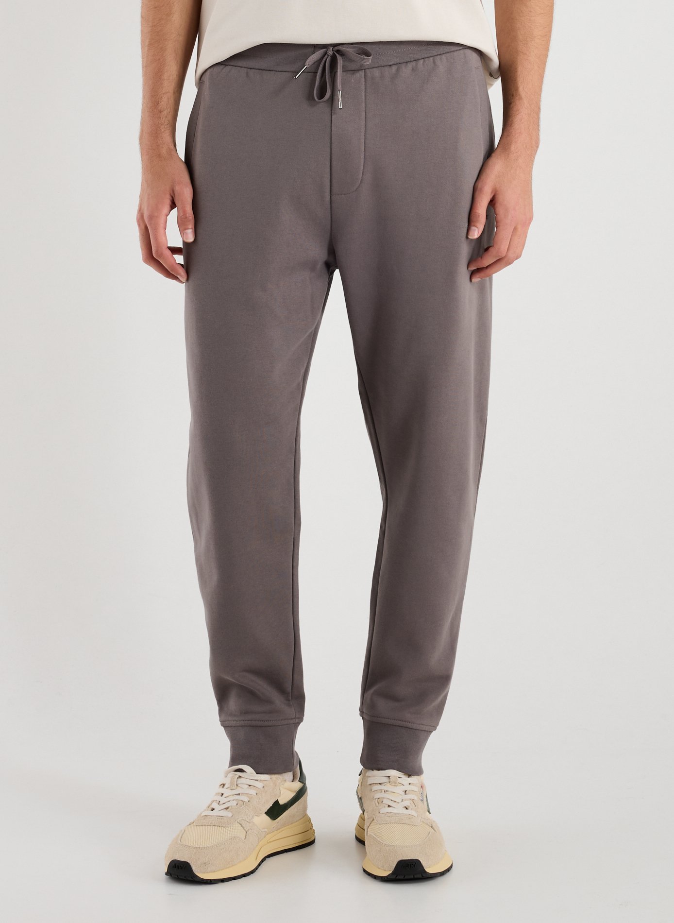 ARMANI EXCHANGE Pantalon de survêtement en coton Marron