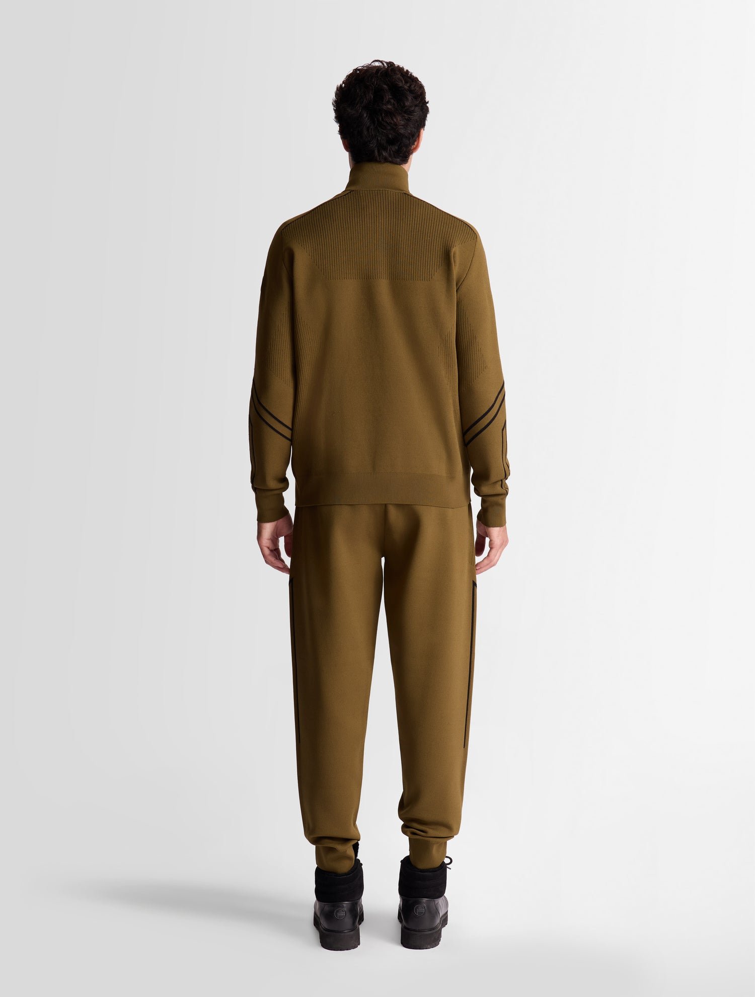 Gilet cyrion col montant  coupe regular FUSALP Marron