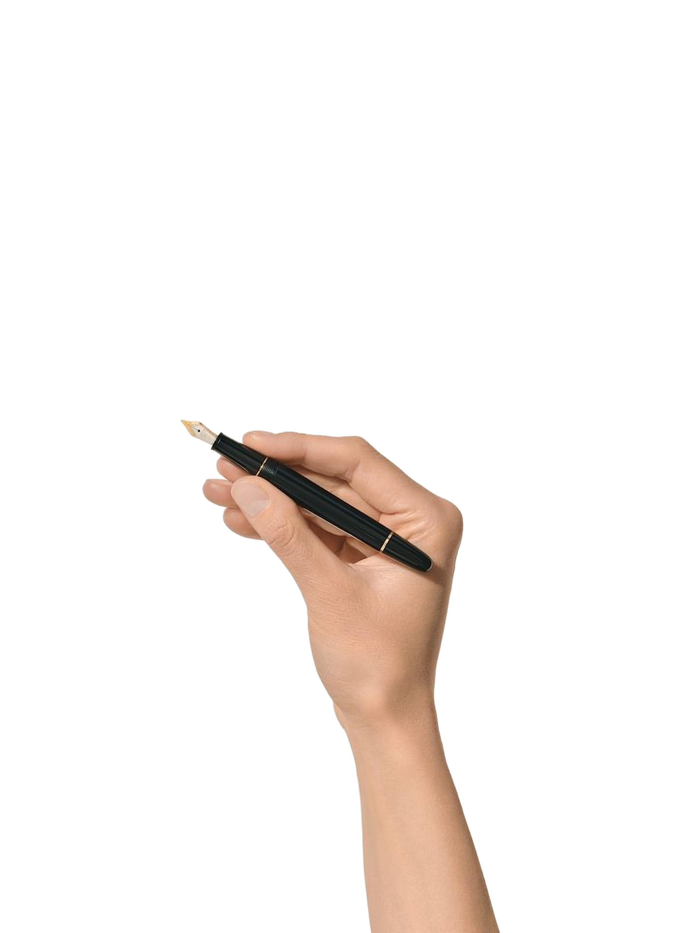 Resin fountain pen MONTBLANC Black