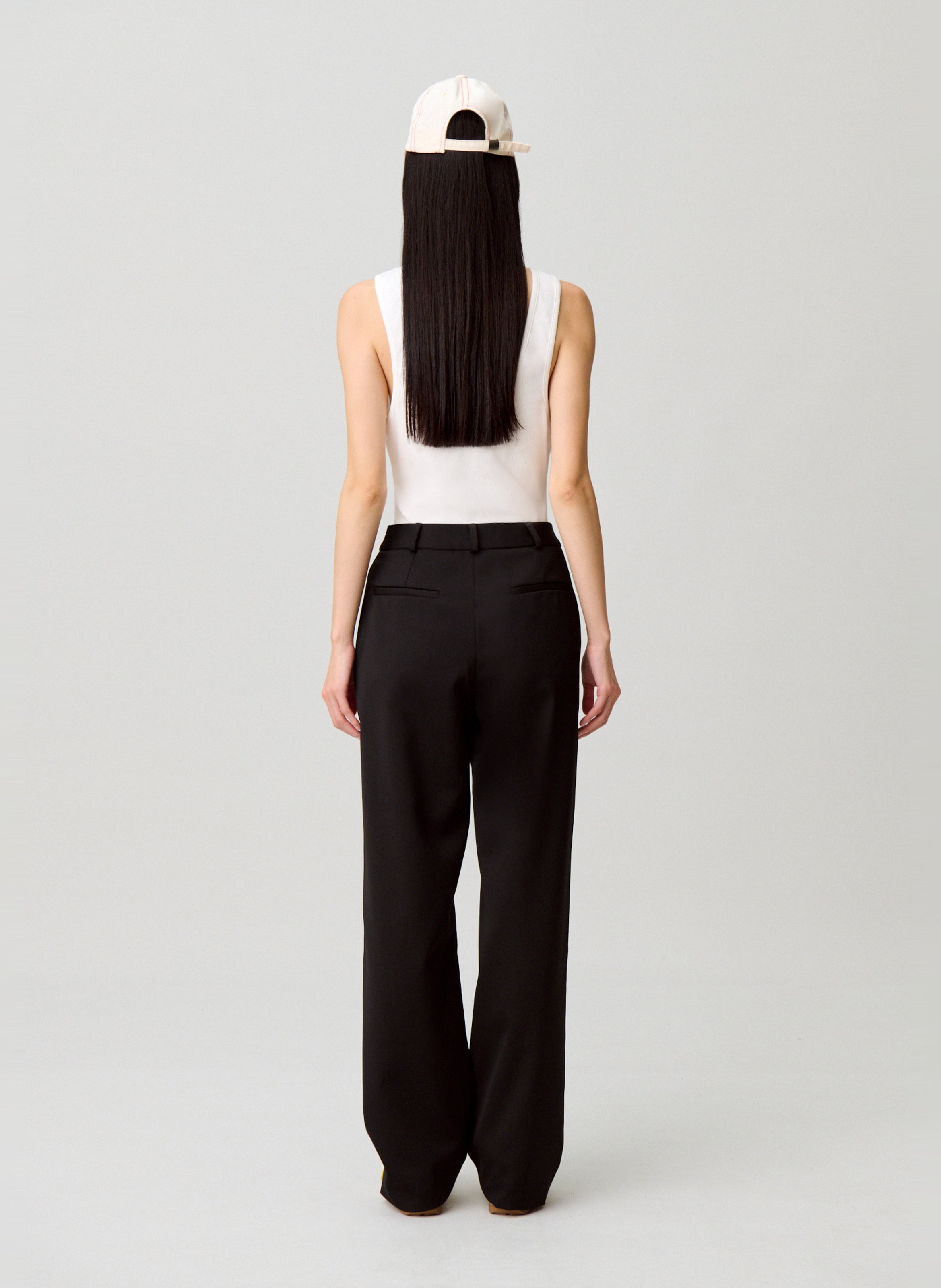 Pantalon droit CLAUDIE PIERLOT Noir