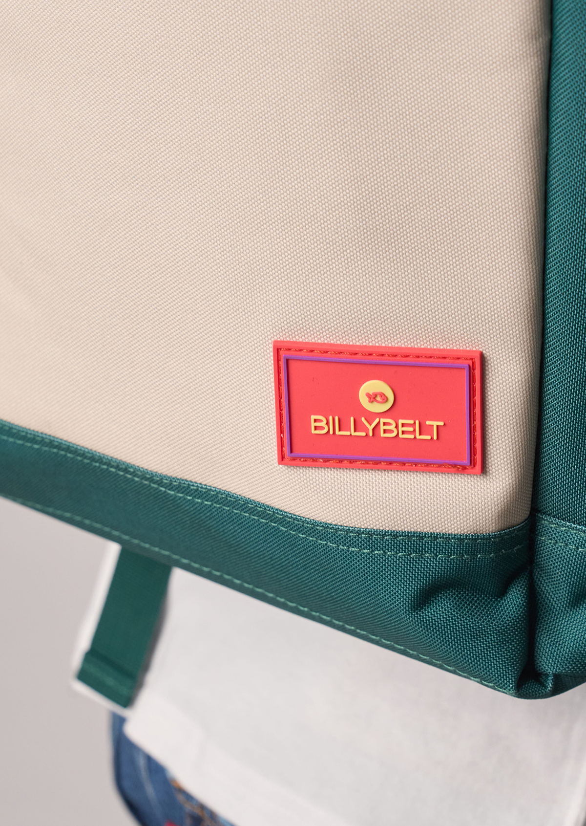 Sac à dos en polyester recyclé rolltop BILLYBELT Vert