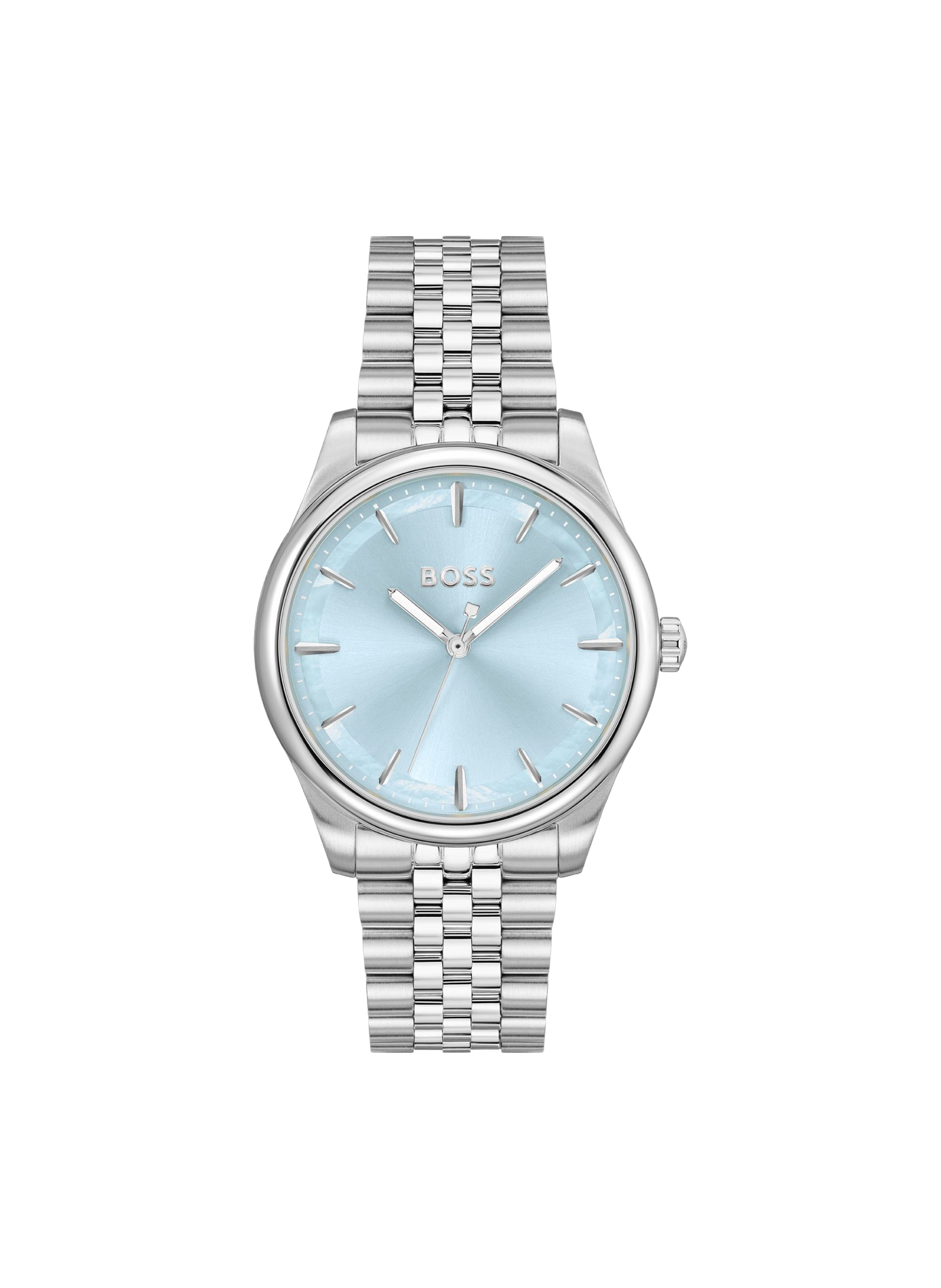 Montre quartz Graceful en acier inoxydable BOSS MONTRES Bleu