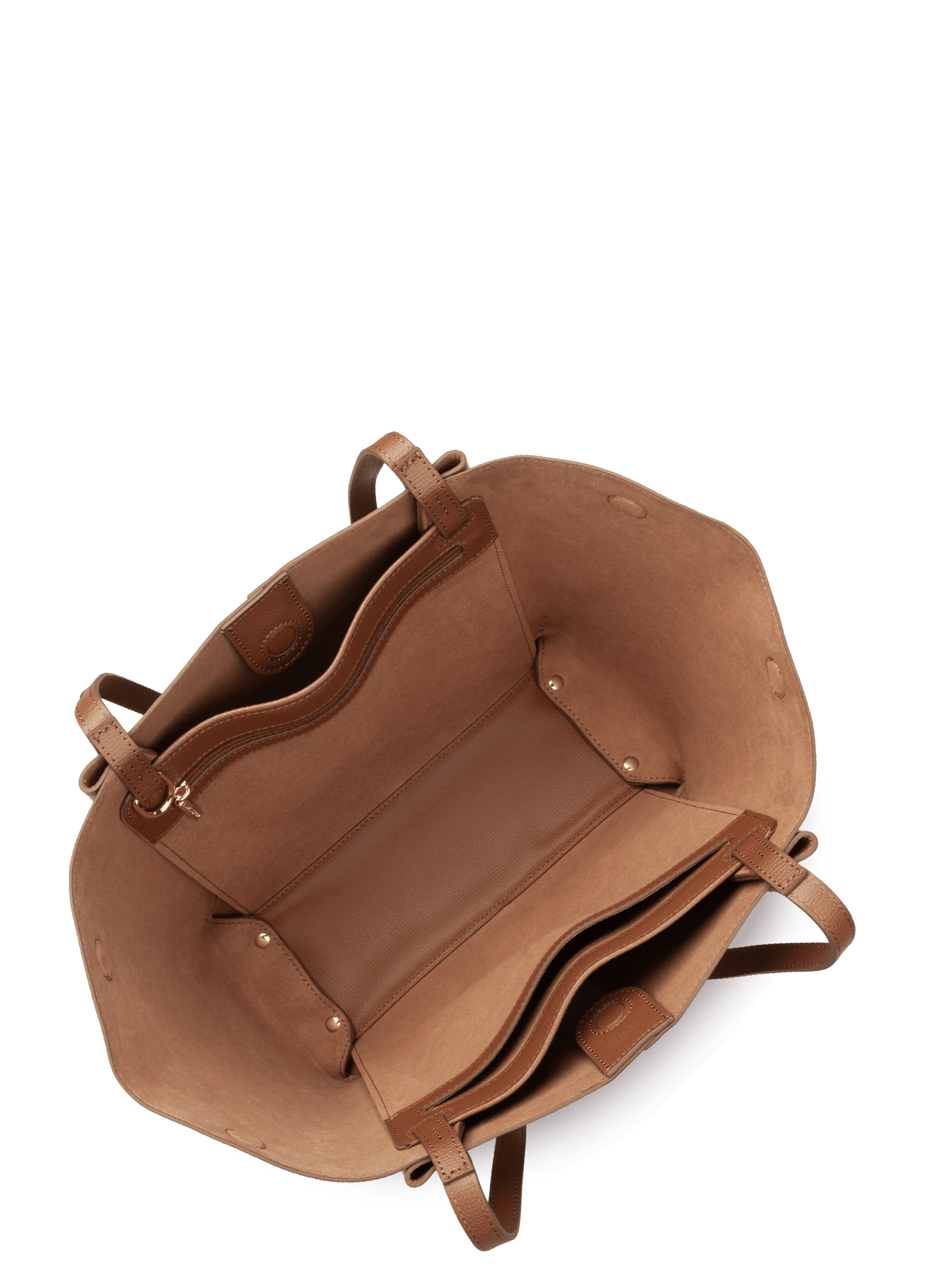 Grand sac cabas épaule - sierra haus LANCASTER Marron