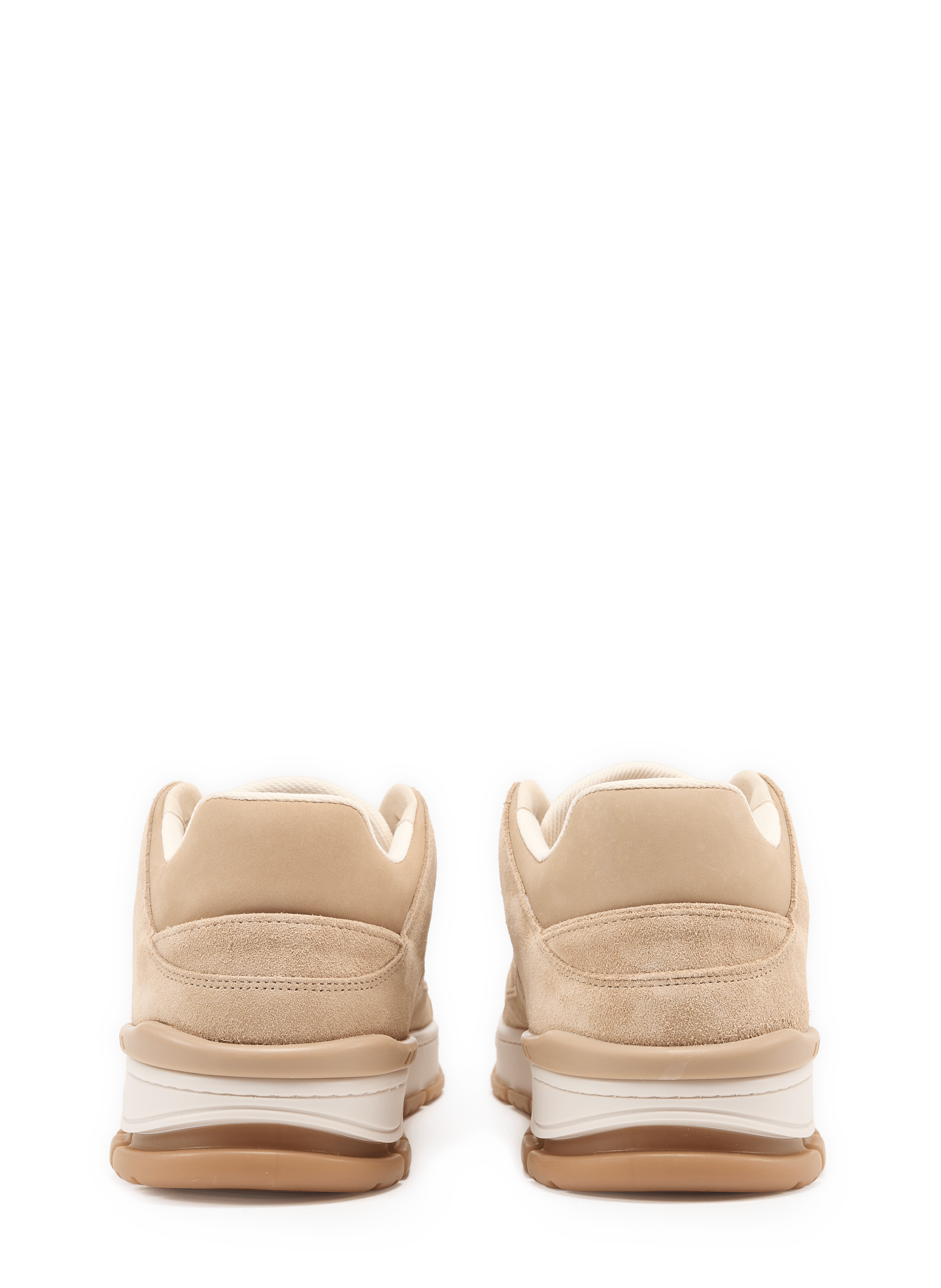 Area Lo sneakers with golden logo in leather AXEL ARIGATO Beige