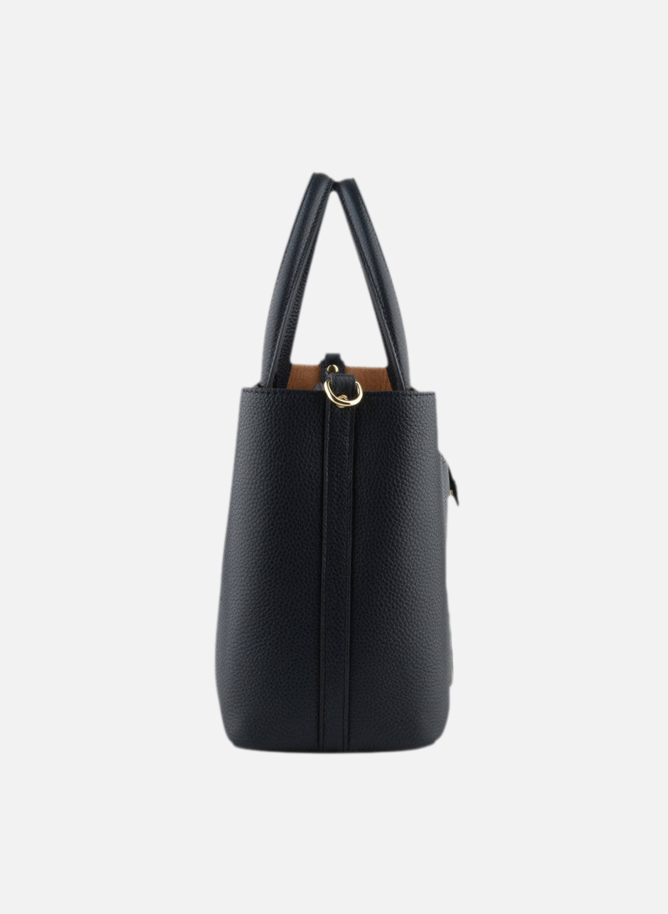 Bride soft | sac à main en cuir de vachette POURCHET Bleu