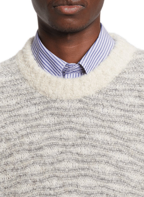 Pull en alpaga  NN.07 Gris