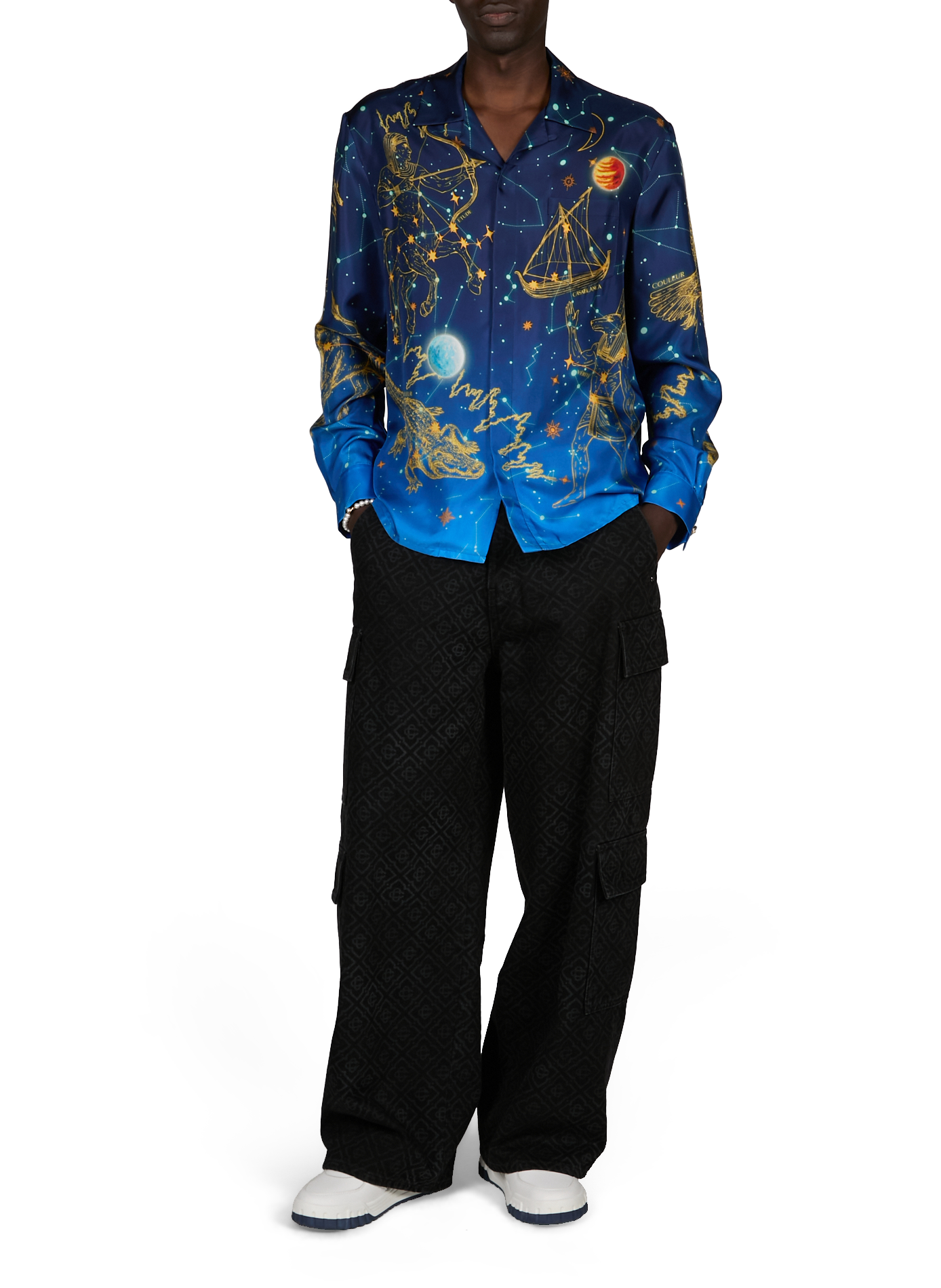 Astrology silk pattern shirt CASABLANCA PARIS Multicolour