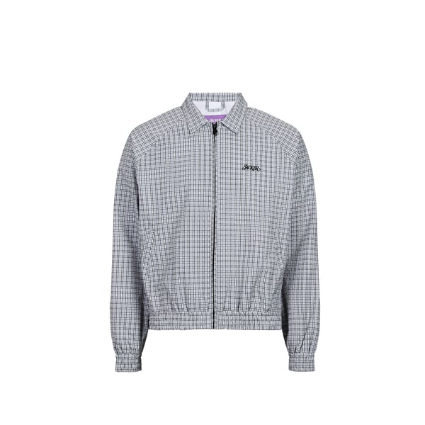 Veste technique à carreaux Veste technique à carreaux