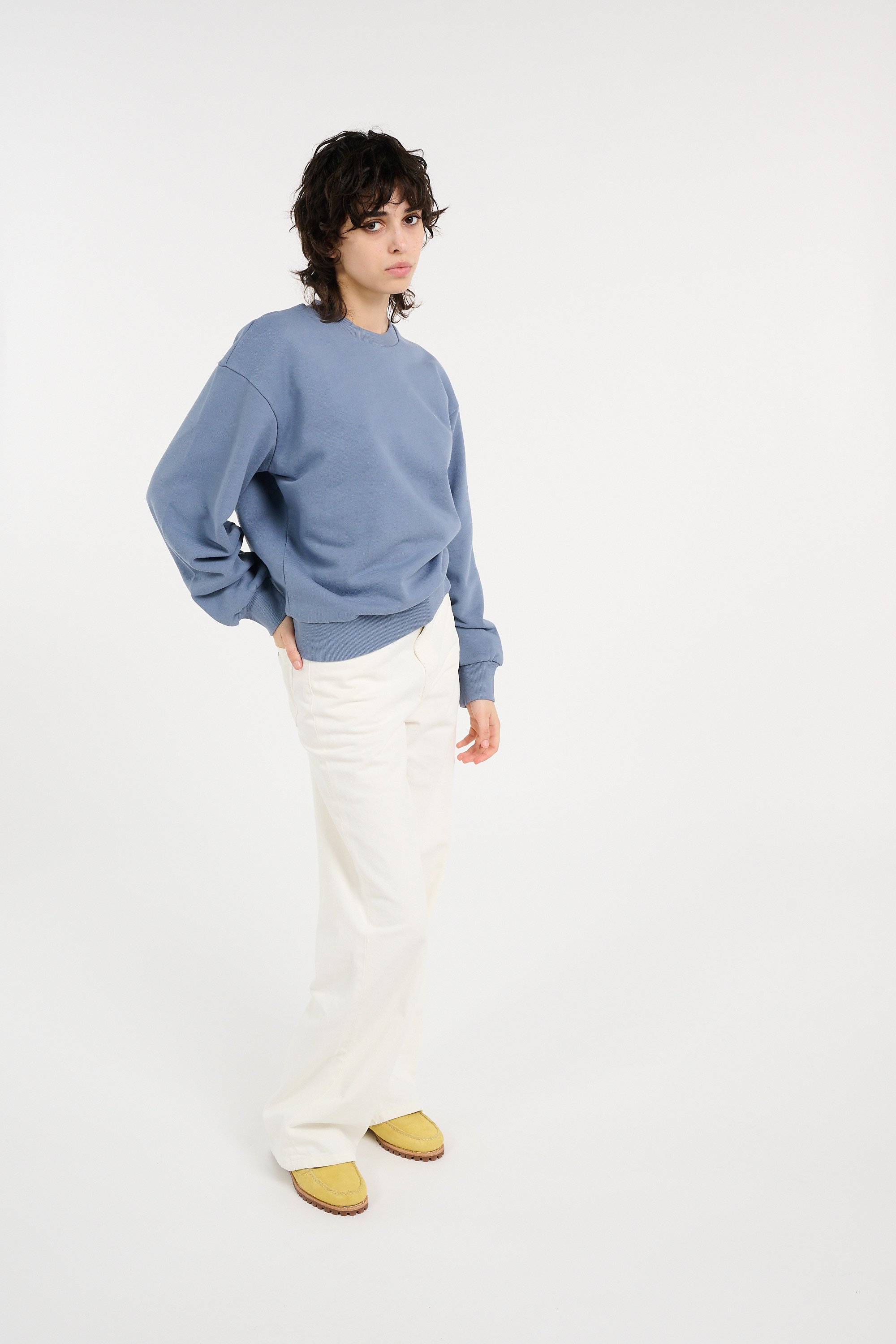 Sweatshirt w' casey CARHARTT WIP Bleu
