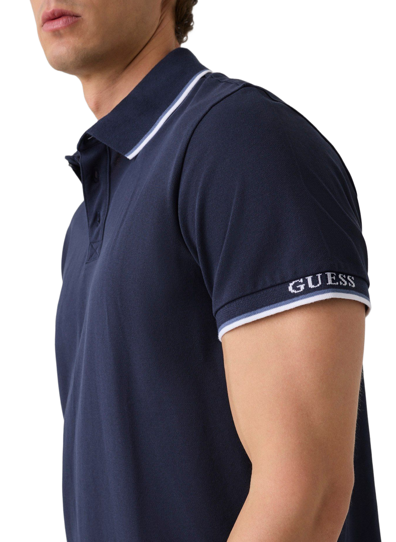 POLO SHIRT GUESS Blue