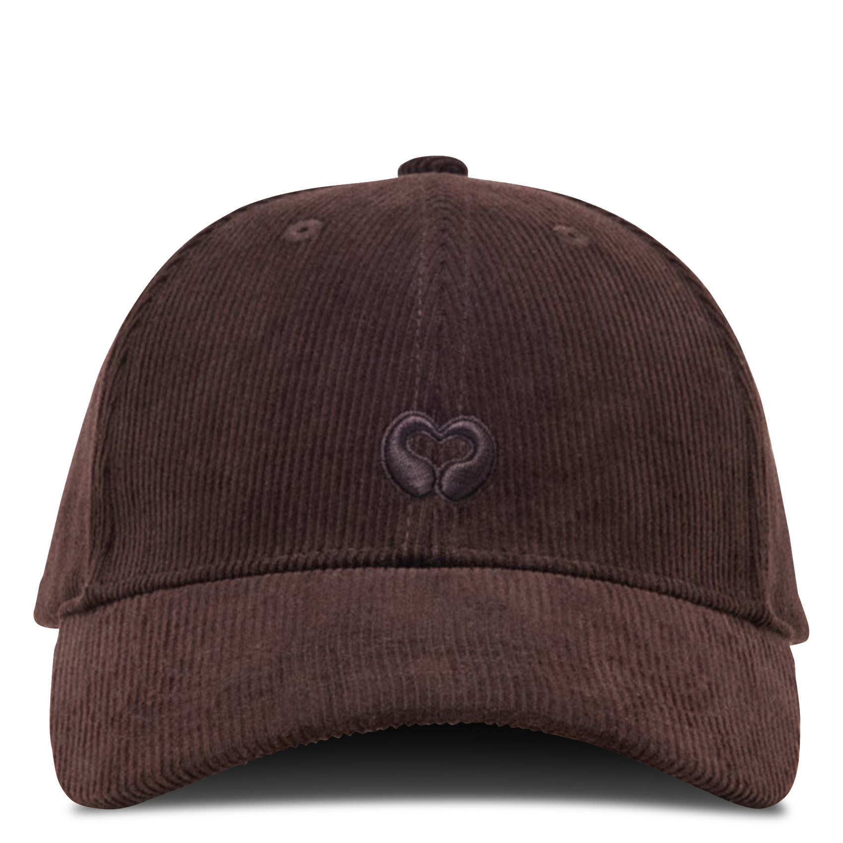 Casquette baseball en coton MAJE Marron