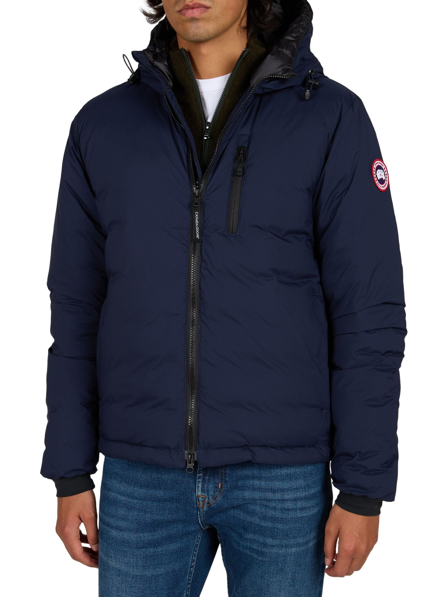 Winterjas met capuchon CANADA GOOSE Blauw