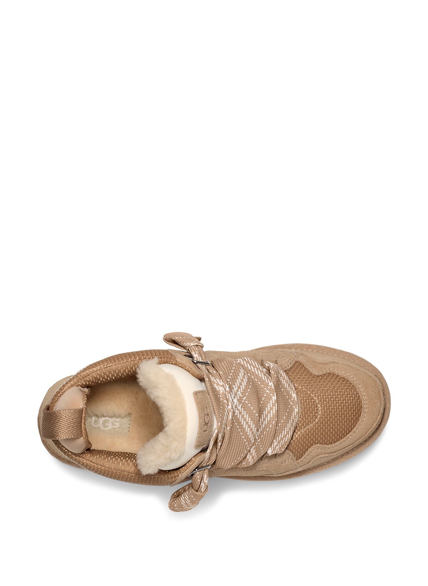 Lowmel enkellaarsjes van suèdeleer UGG Beige