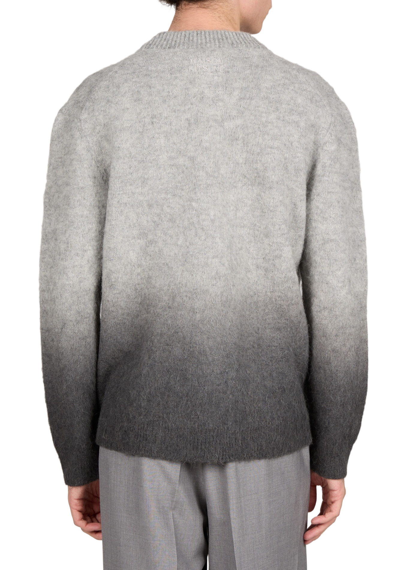 Straight wool blend vest MAISON KITSUNÉ Grey
