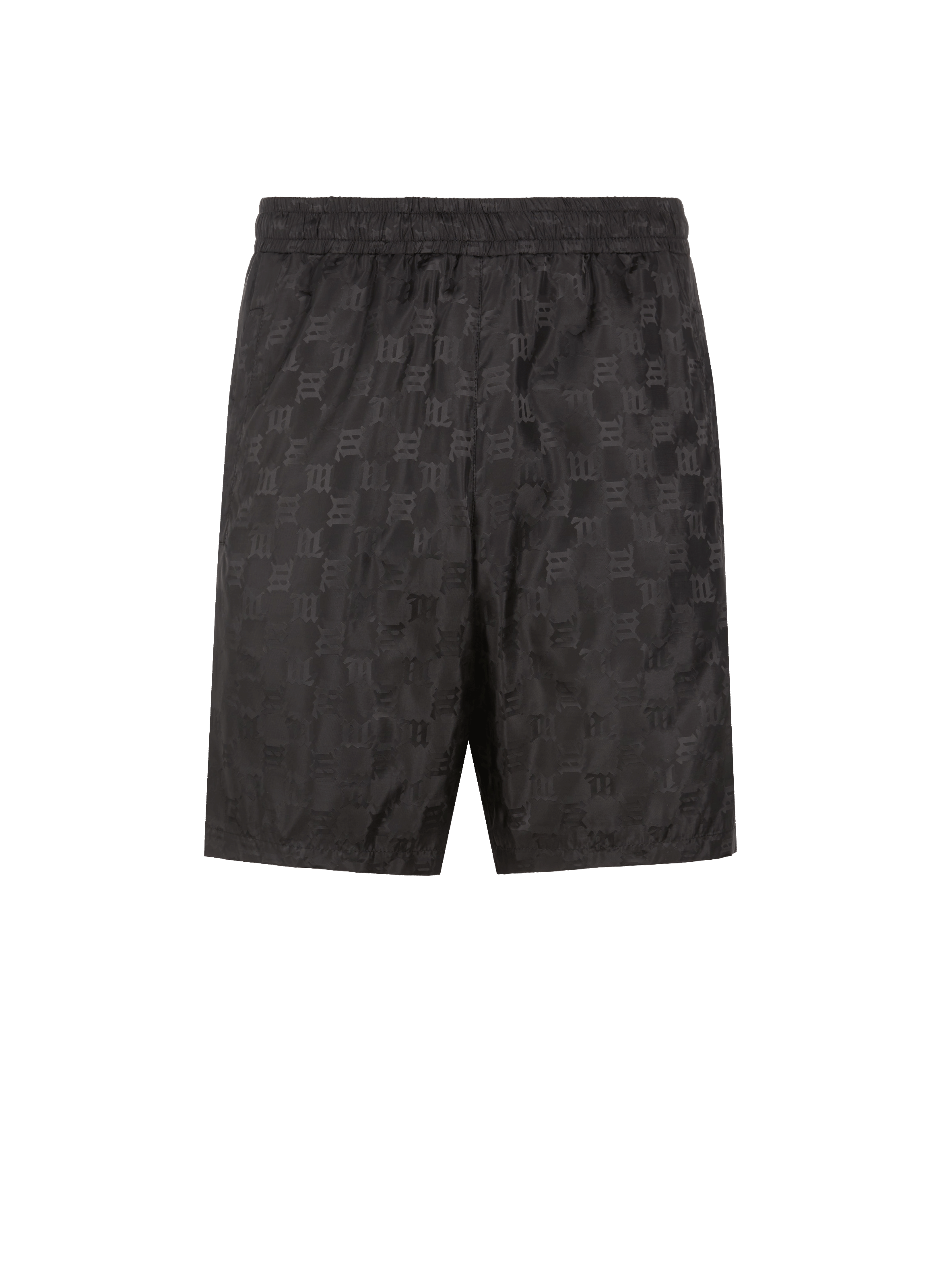 Short monogramme en nylon