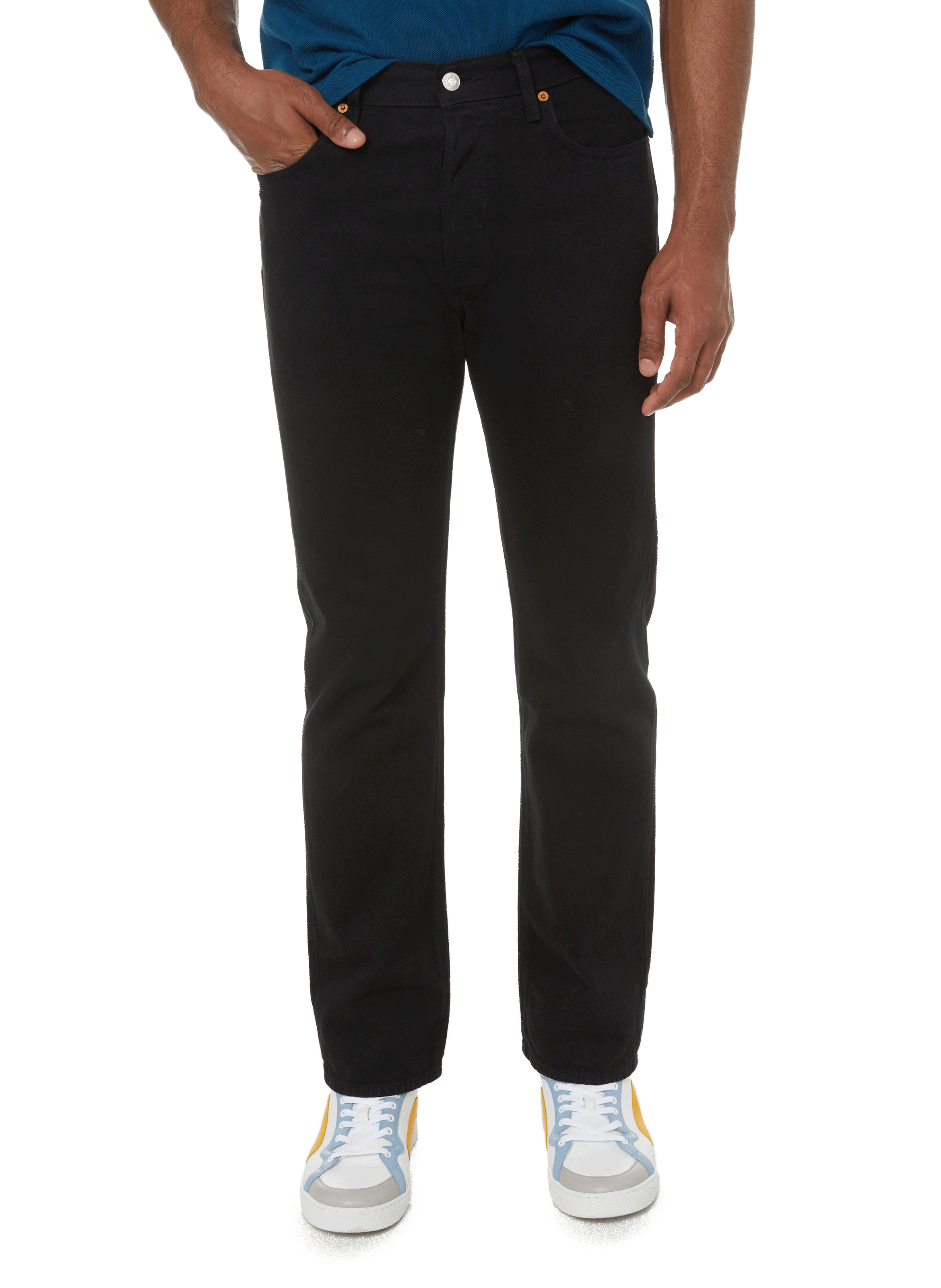 501 cotton denim jeans LEVI'S Black