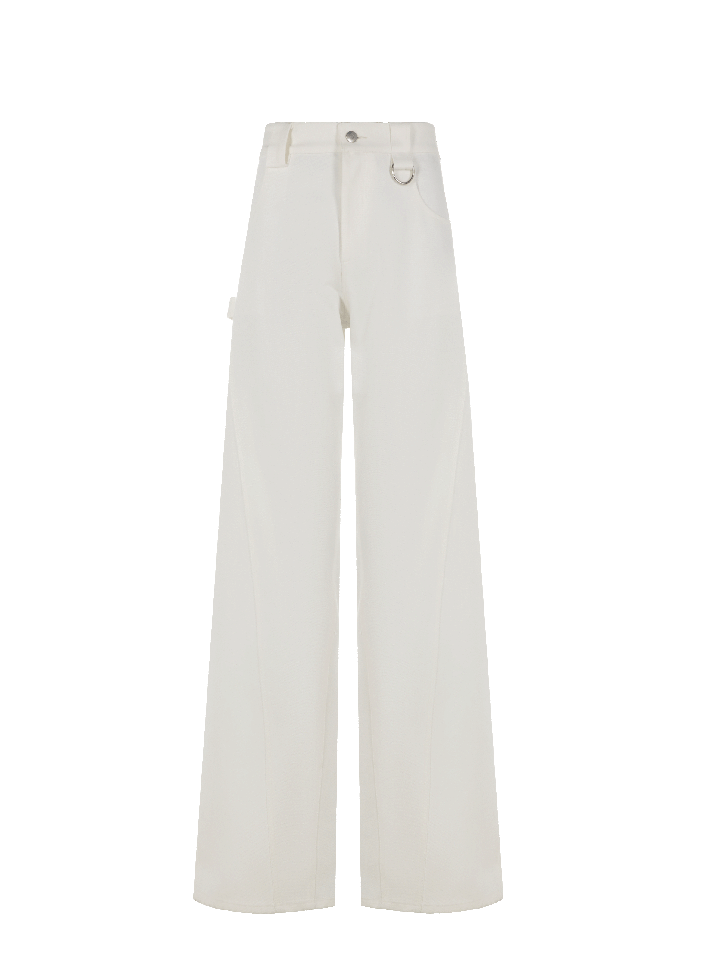 Pantalon large en coton