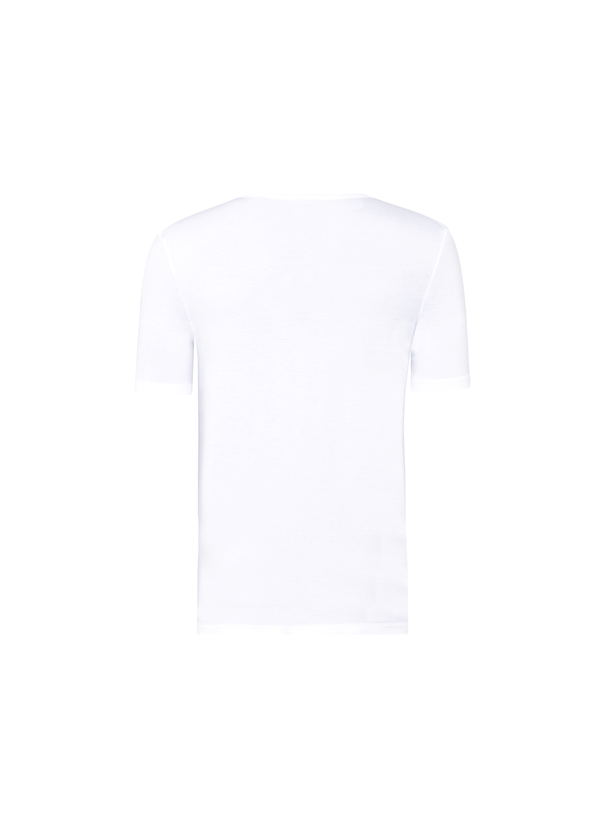 Cotton-blend V-neck T-shirt HANRO White