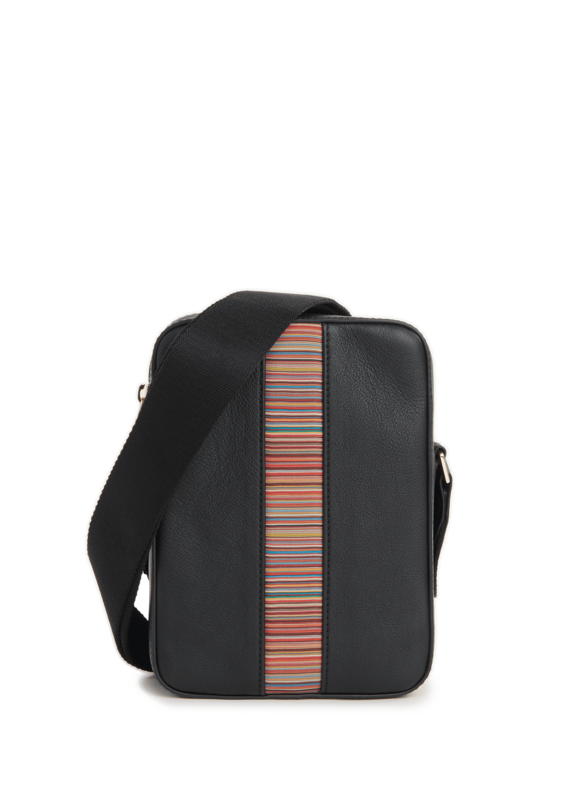 Sac à bandoulière en cuir PAUL SMITH Noir