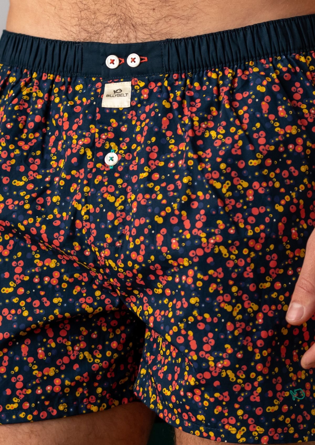 Caleçon en coton biologique BILLYBELT Noir