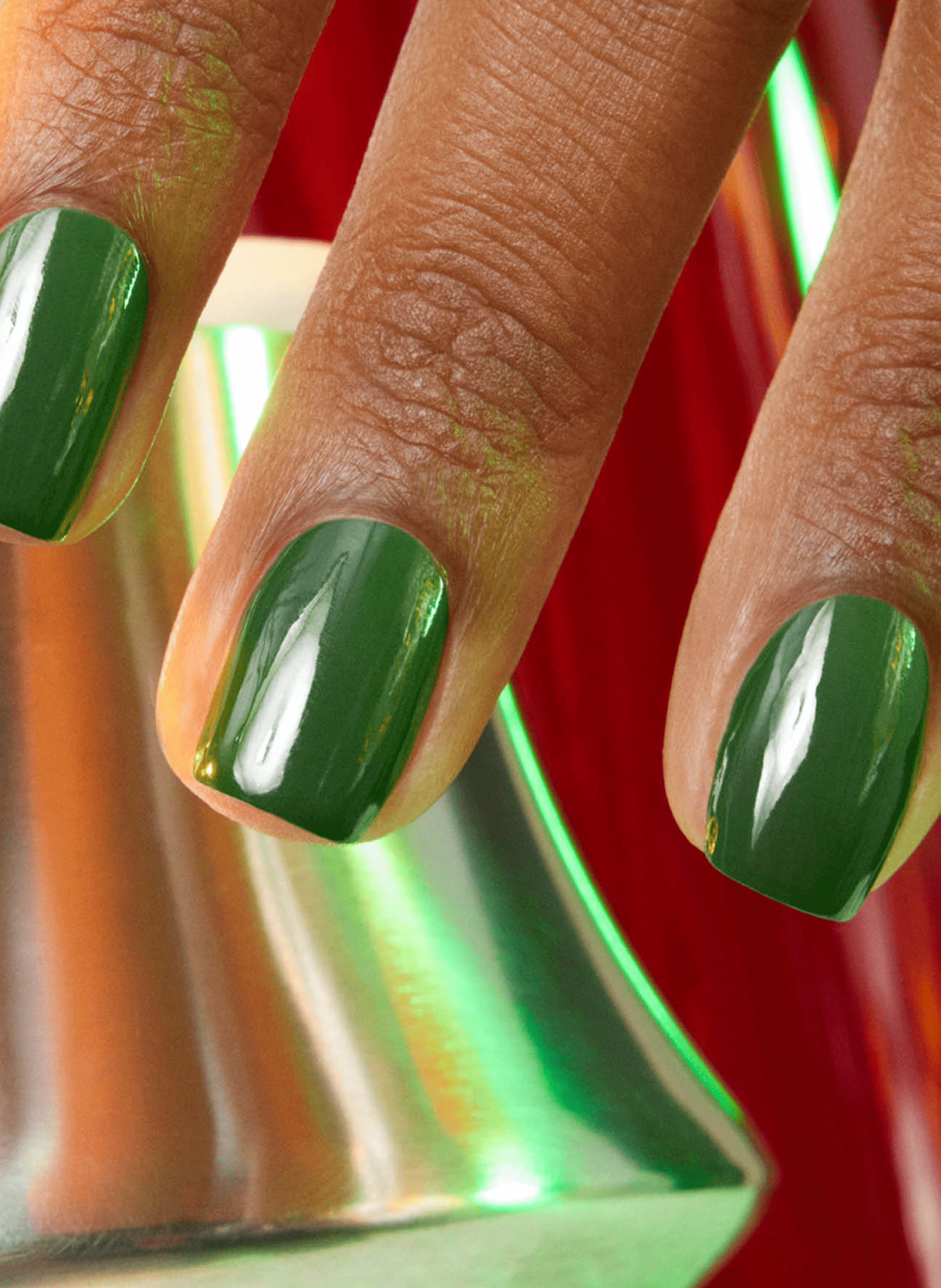 Green Flash Nail Polish MANUCURIST Jade