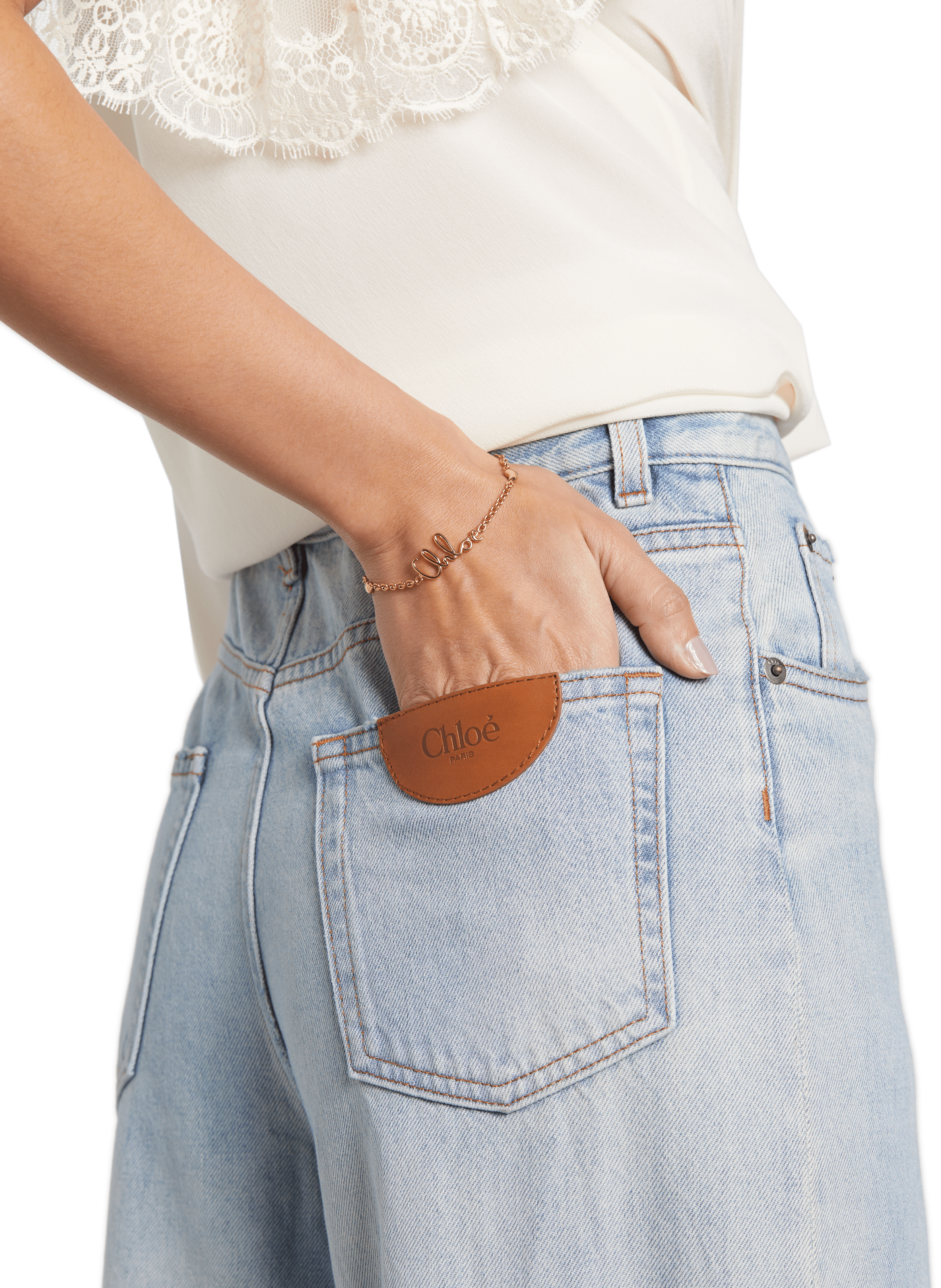 Jean droit CHLOÉ Bleu