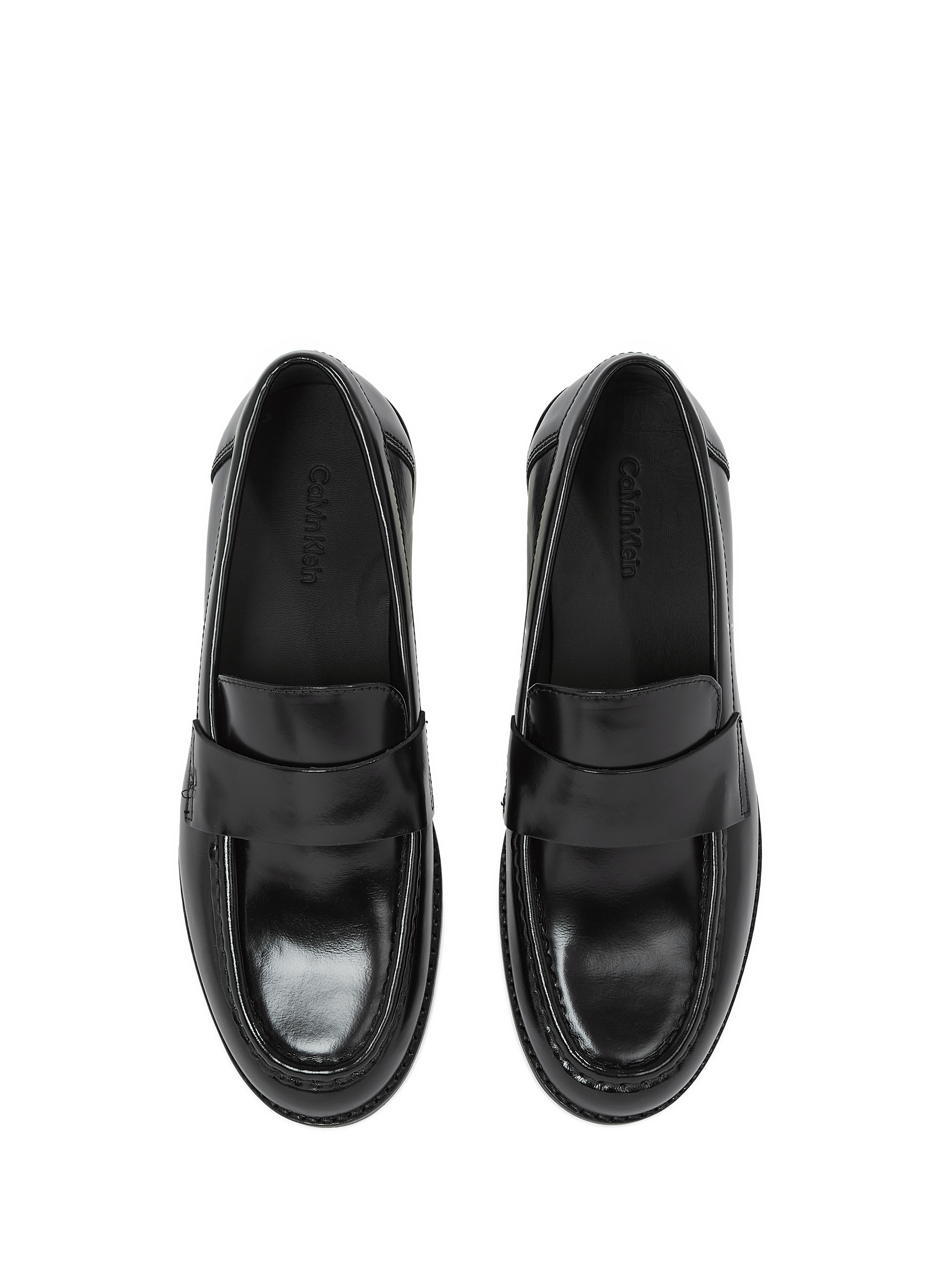 Mocassins uni  CALVIN KLEIN Noir