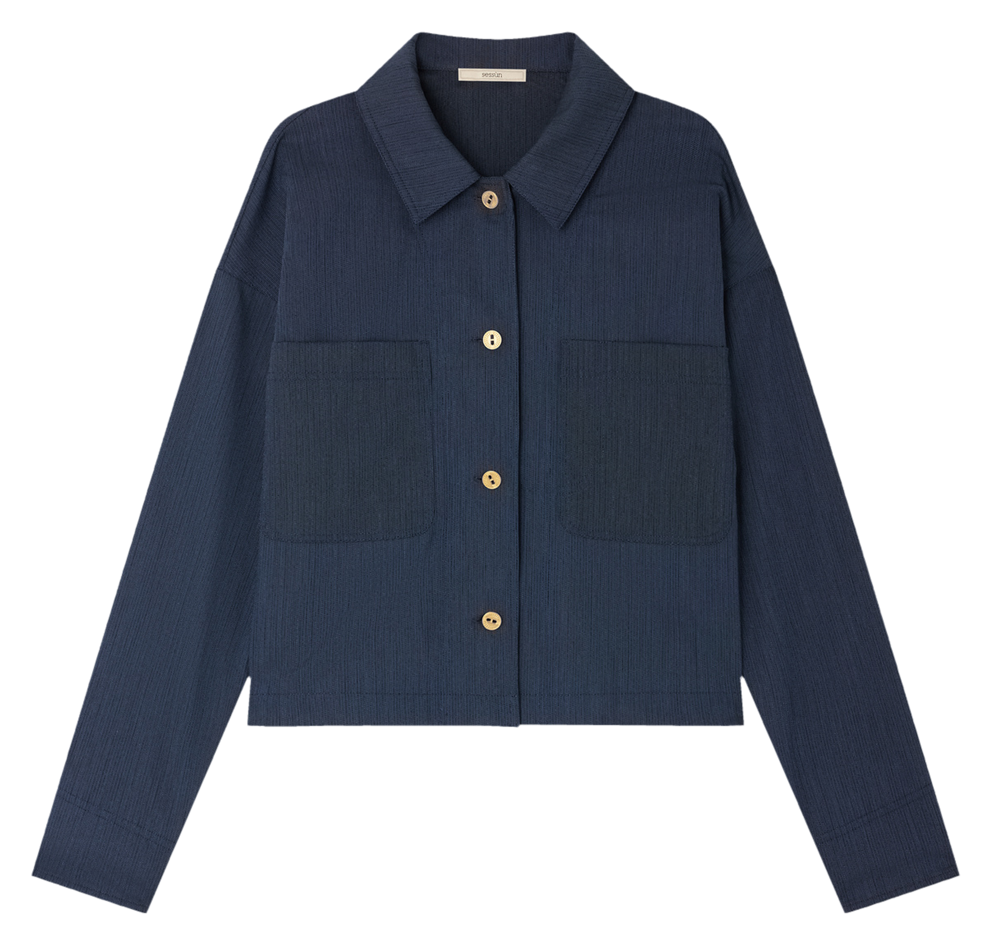 Chemise col classique notteri SESSUN Bleu