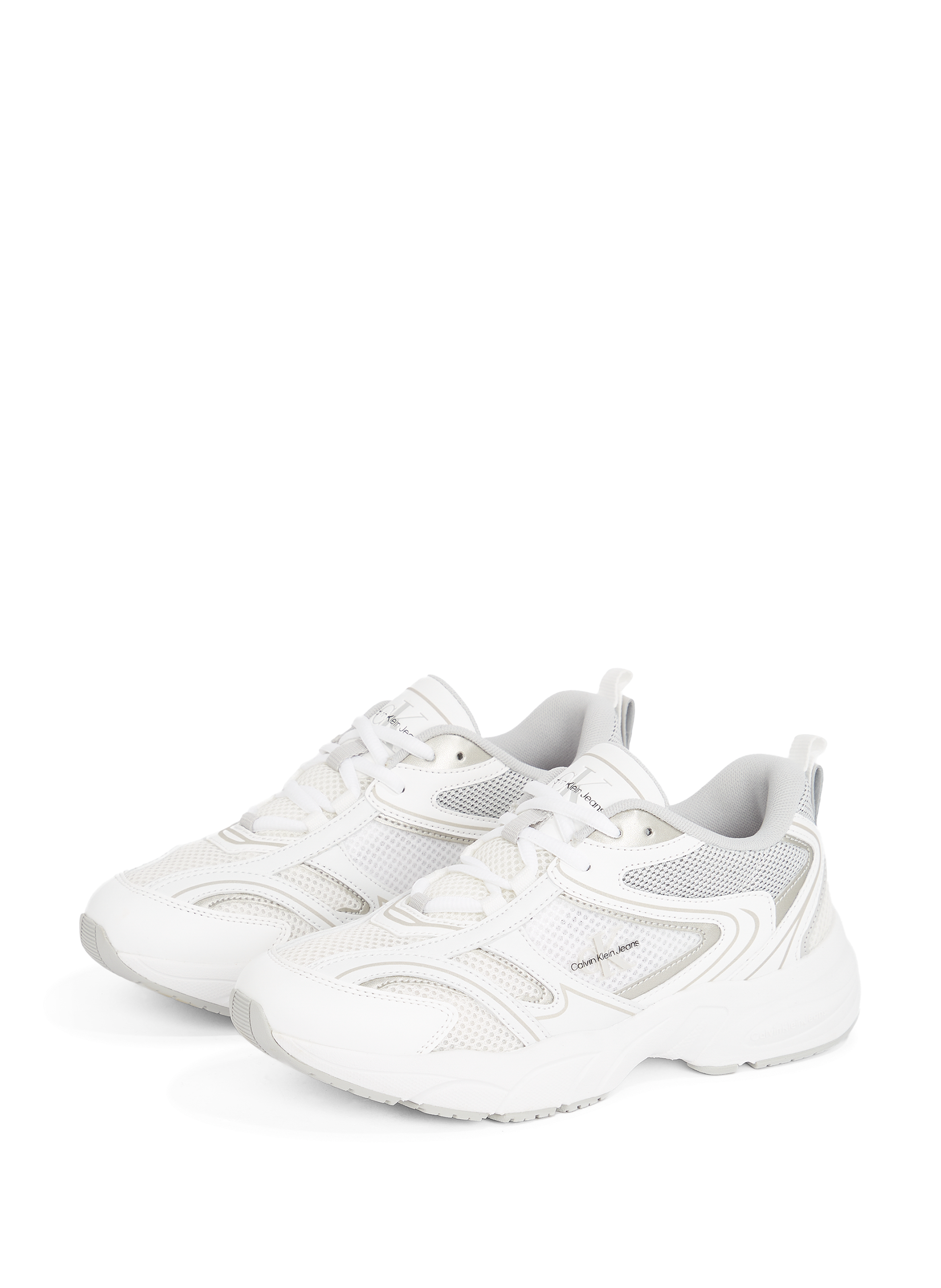 Baskets en maille  CALVIN KLEIN Blanc