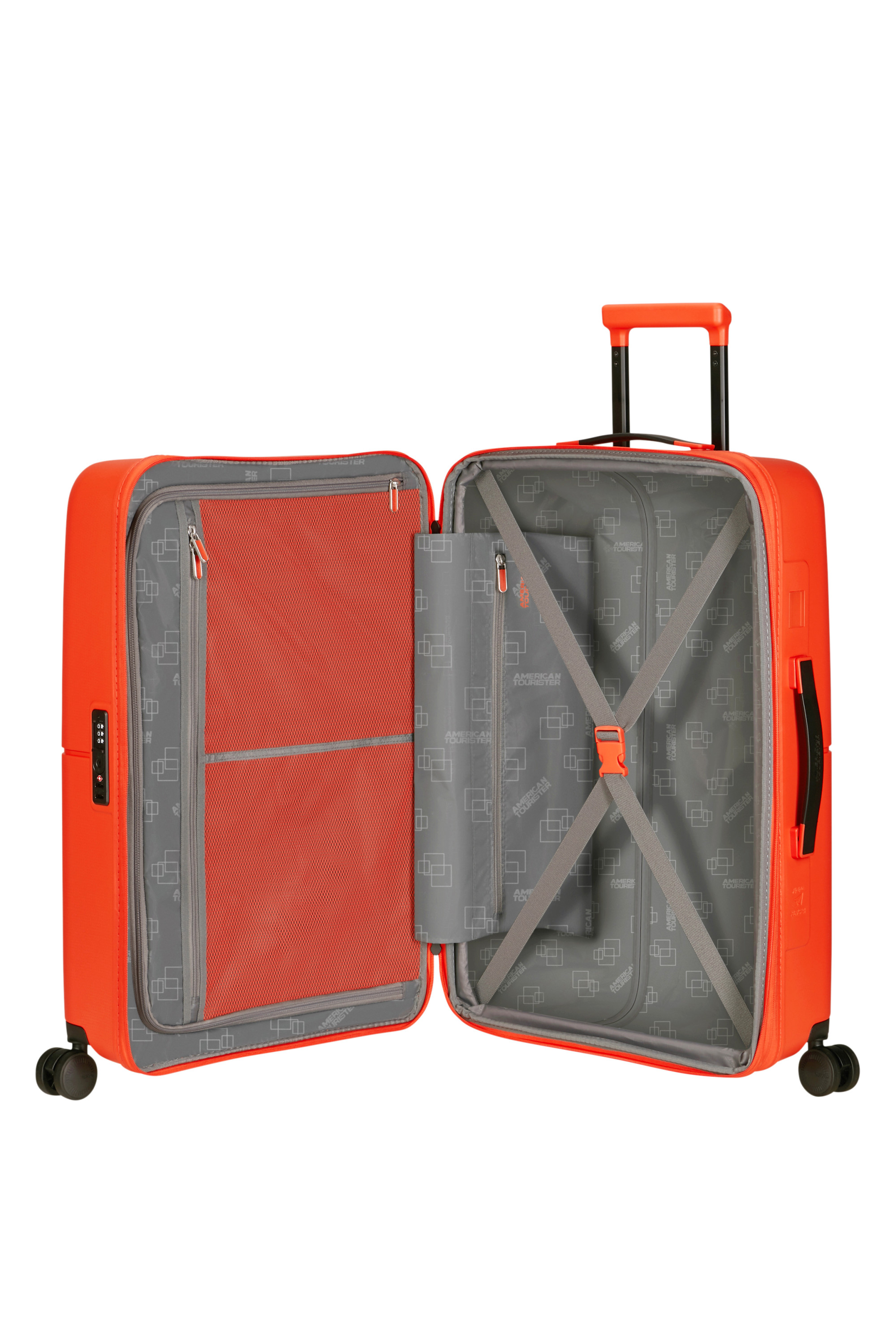 Dashpop valise 4 roues taille m AMERICAN TOURISTER Rouge