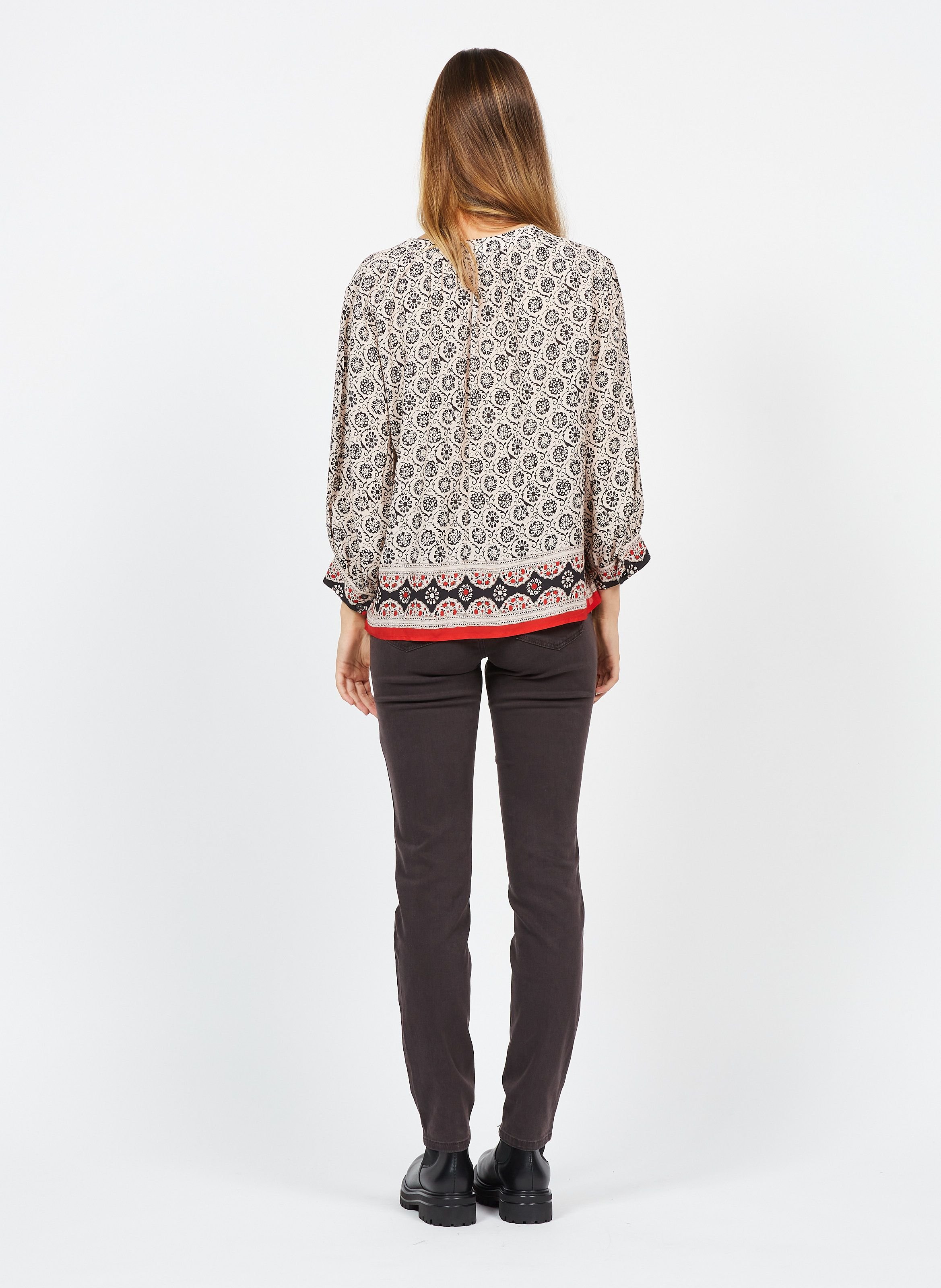 Boots chelsea en cuir amandine JONAK Noir