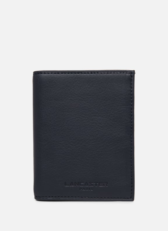 Petit portefeuille - soft vintage homme Bleu by LANCASTER LANCASTER Petit portefeuille - soft vintage homme Bleu