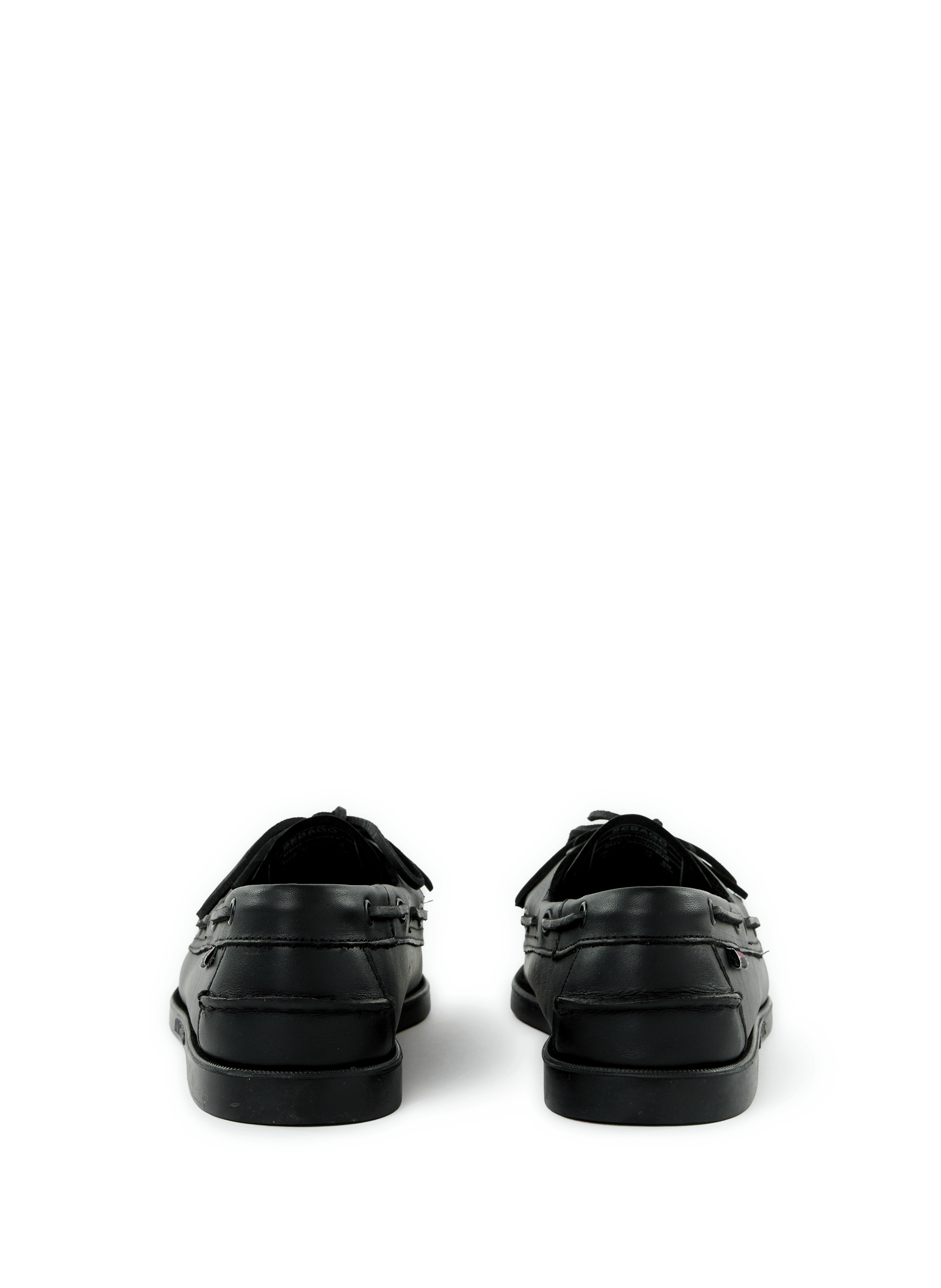 Mocassins en cuir à lacets SEBAGO Noir