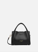 Small handbag - Ida Double  Noir - in - nude