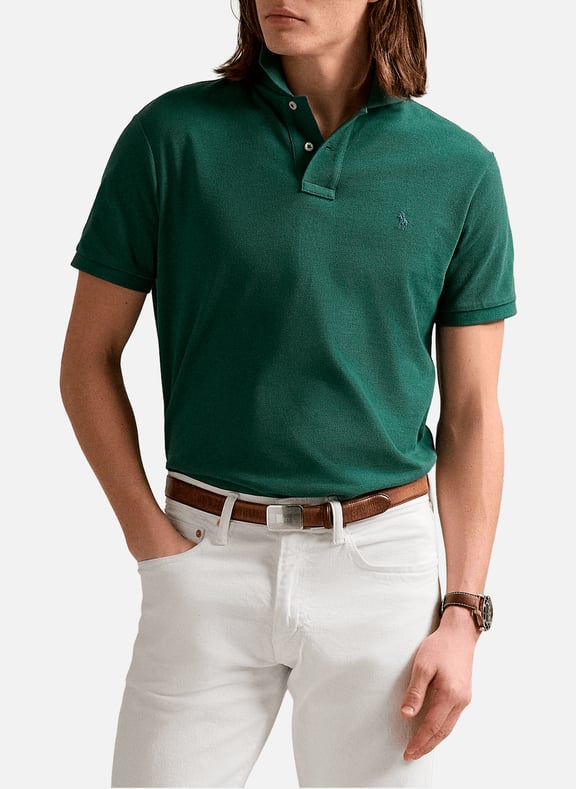 Cotton polo shirt Green by POLO RALPH LAUREN POLO RALPH LAUREN Cotton polo shirt Green