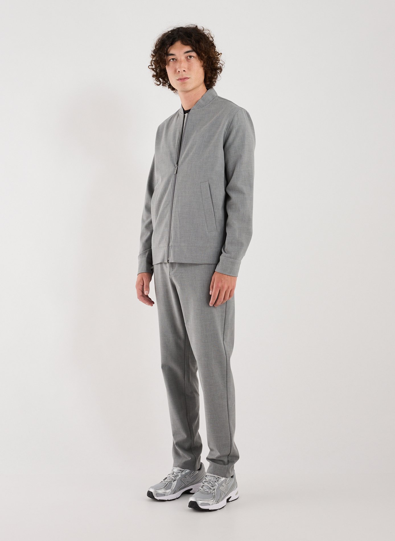 Veste unie LES DEUX Gris