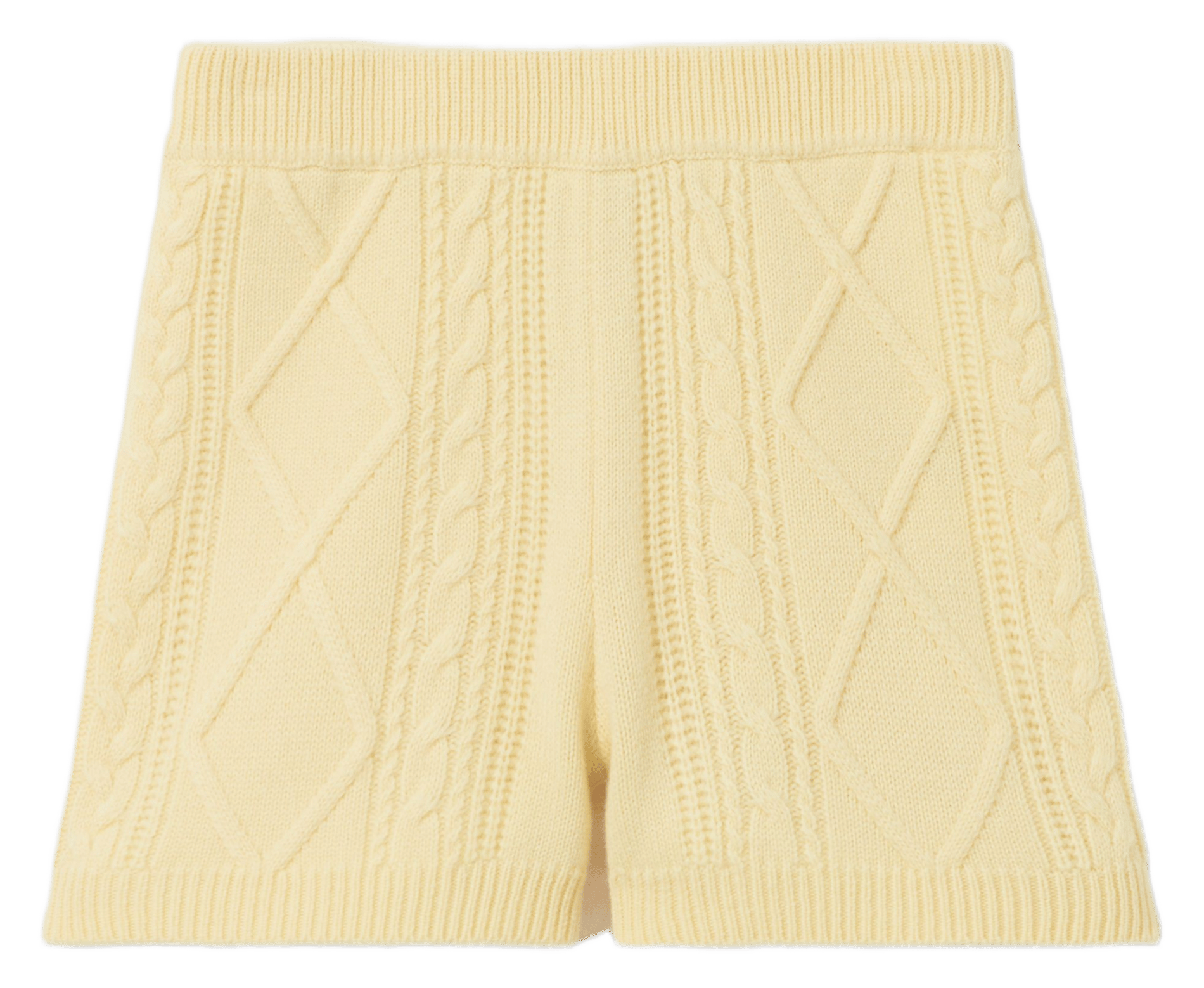 Short moulant en laine et cachemire meliha CLAUDIE PIERLOT Jaune