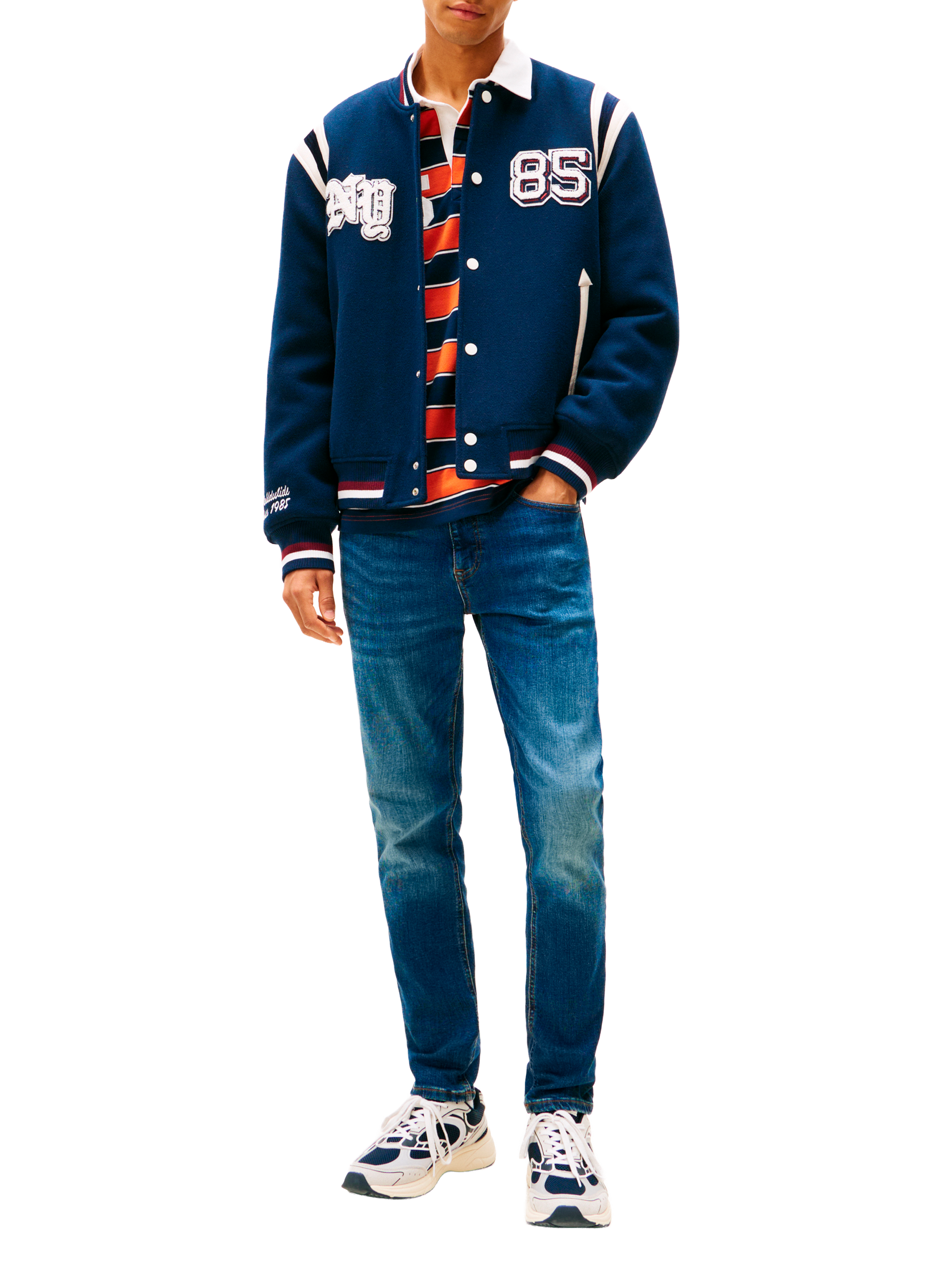 Contrast Jeans TOMMY HILFIGER Blue