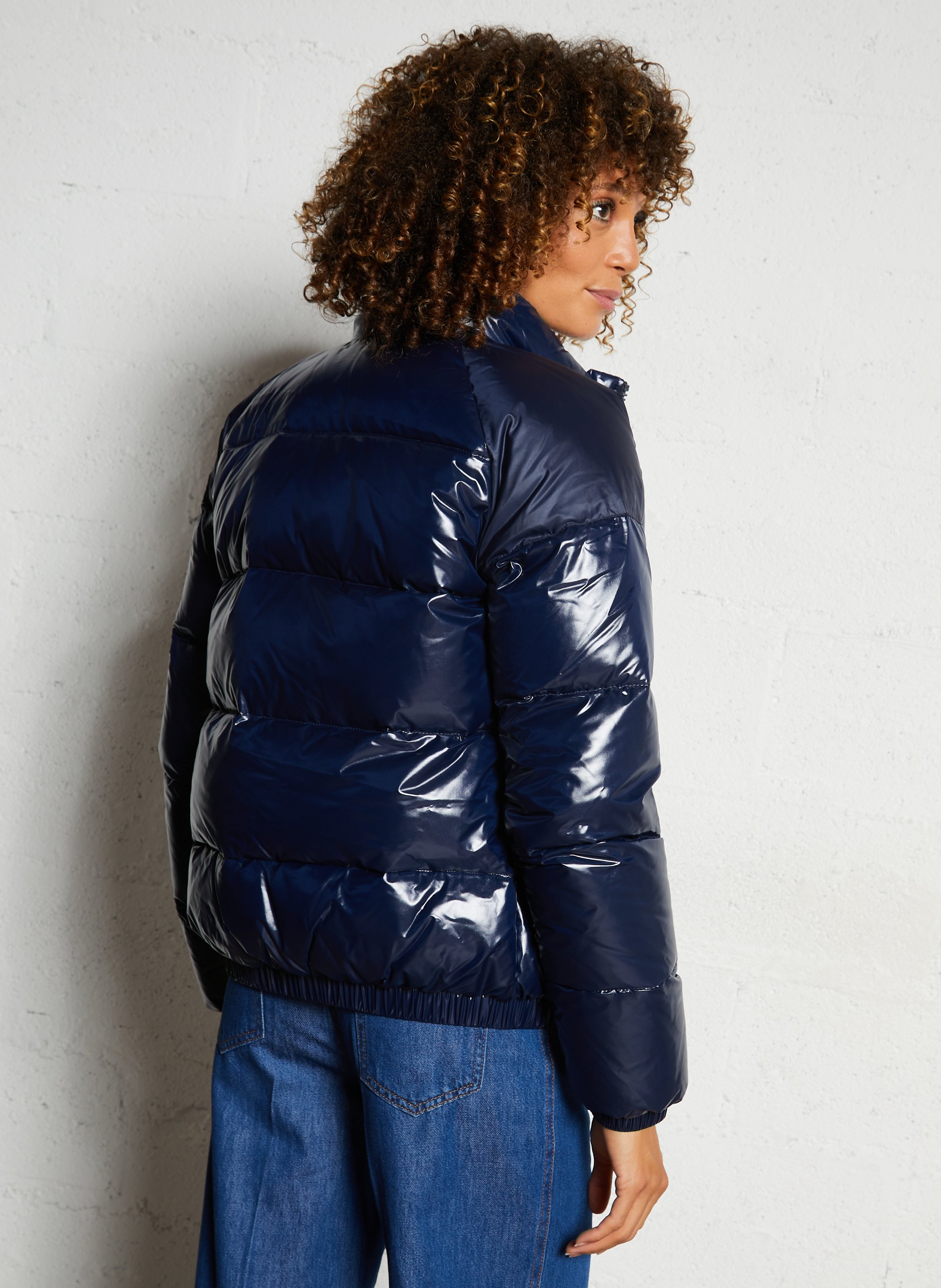 Doudoune col montant vintage mythic PYRENEX Bleu